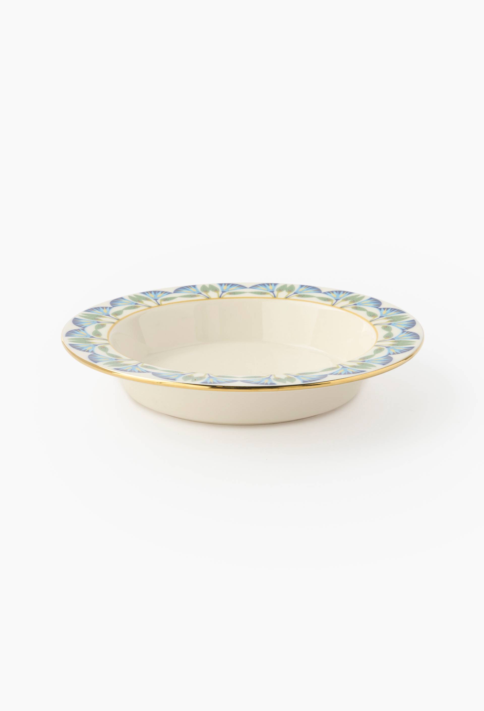 Assiette &agrave; soupe en c&eacute;ramique - LOUIS BARTHELEMY x MONOPRIX, Ecru, large image number 0.0