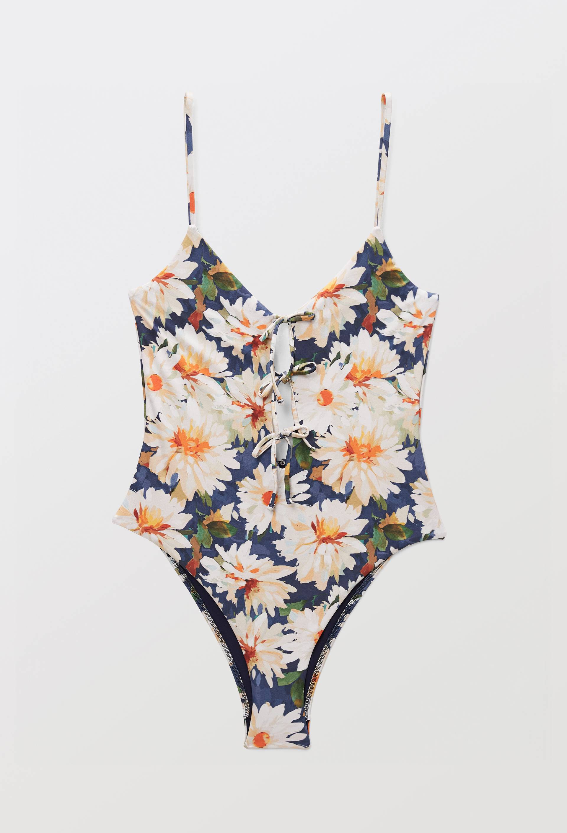 Maillot de bain 1 pi&egrave;ce CAMILA, Bleu fonc&eacute;, large image number 2