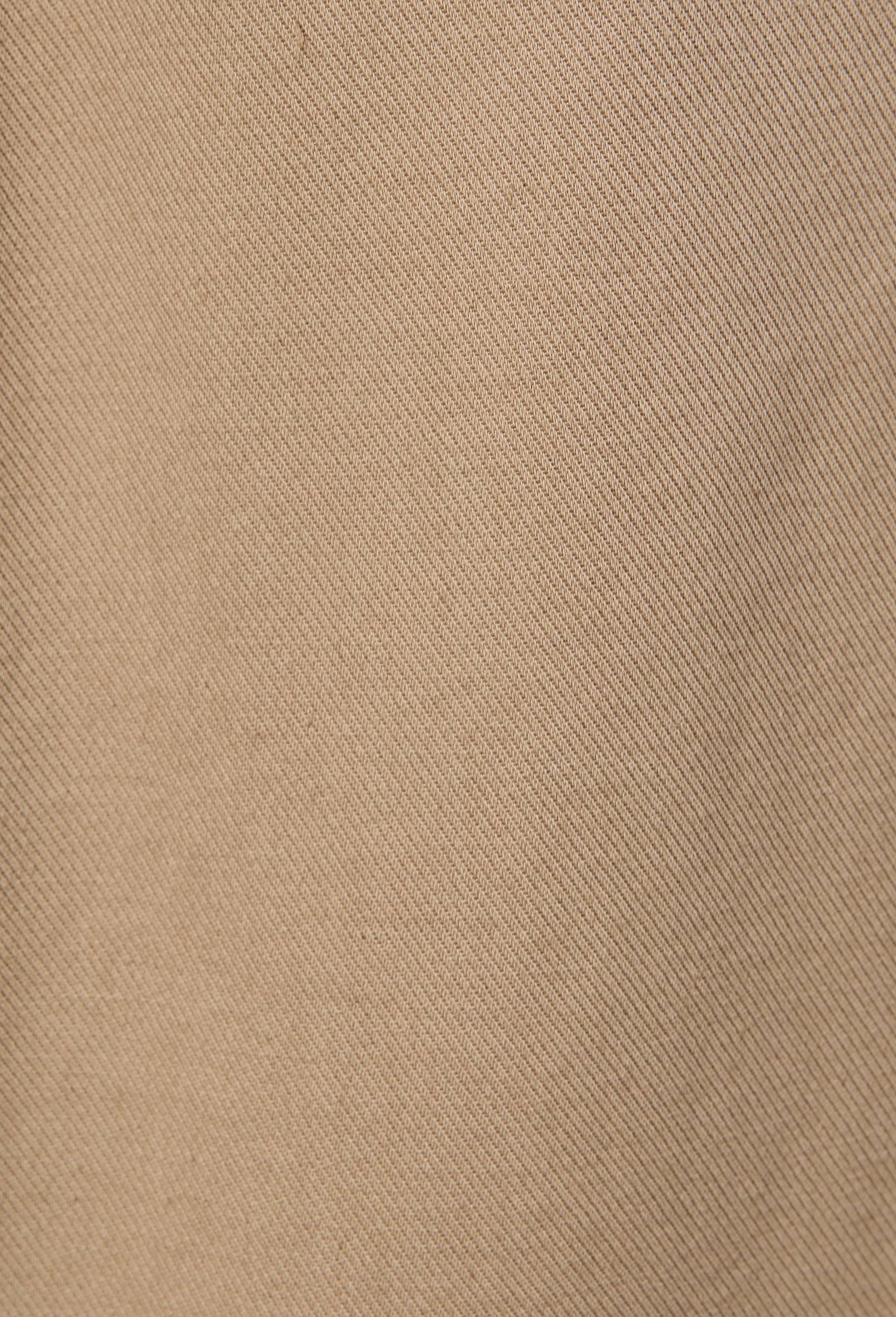 Pantalon &eacute;lastiqu&eacute; en coton et lin, Beige, large image number 5.0