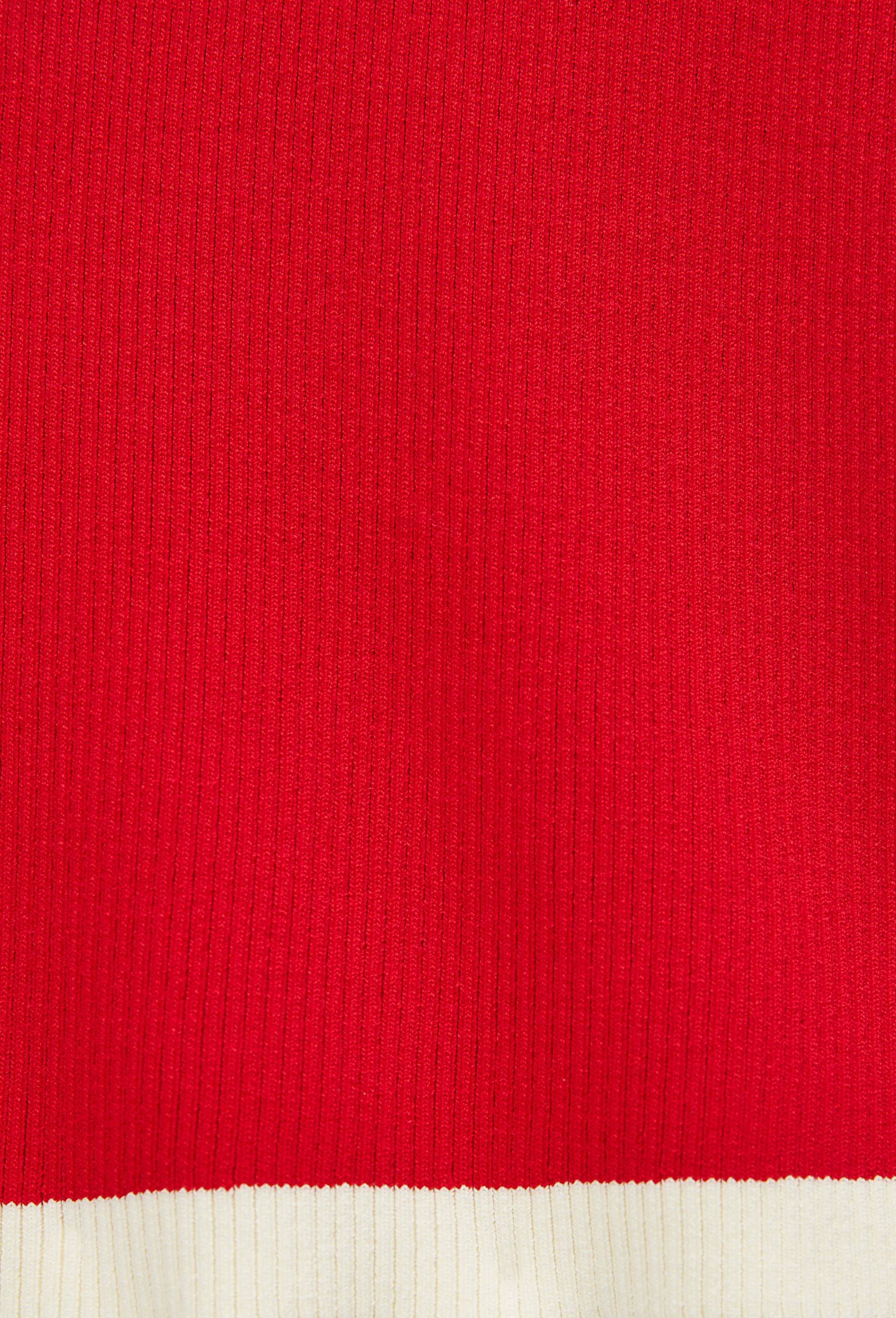 Short c&ocirc;te fine TERESA, Rouge, large image number 4.0