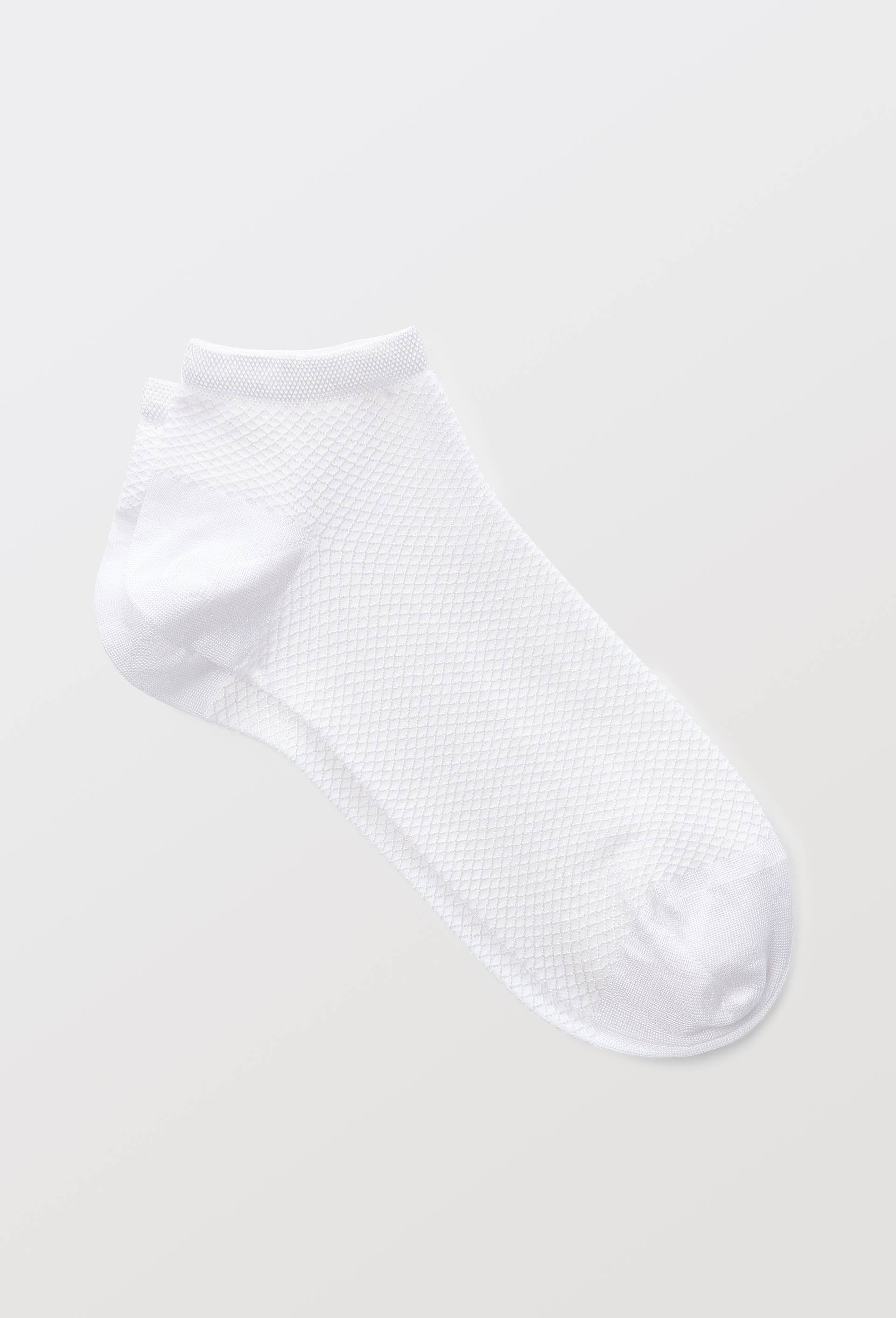 La paire de mini chaussette fantaisie en coton, DOR&Eacute; DOR&Eacute;, Blanc, large image number 1
