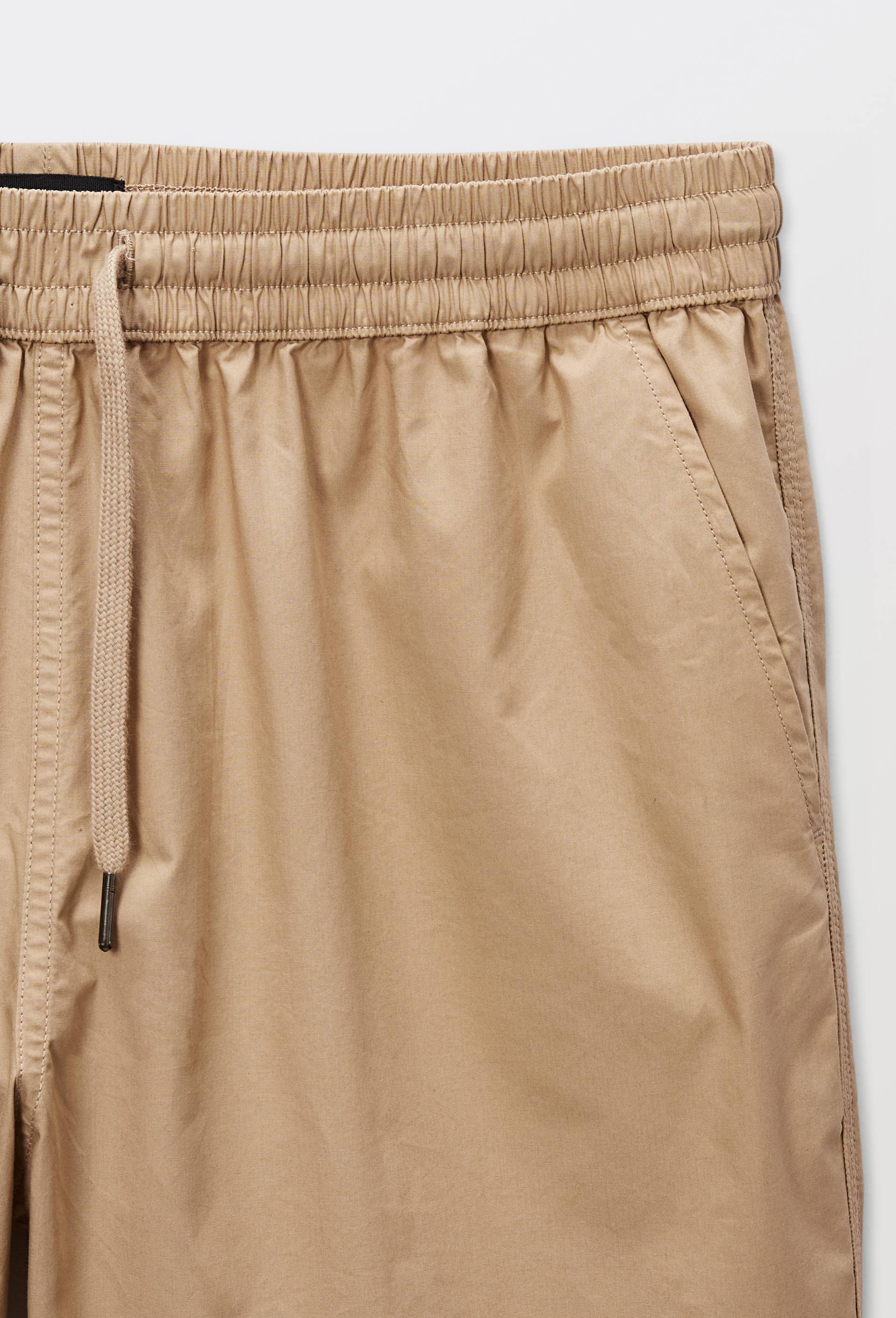 Short en popeline de coton BIO GOTS, Ecru, large image number 3.0