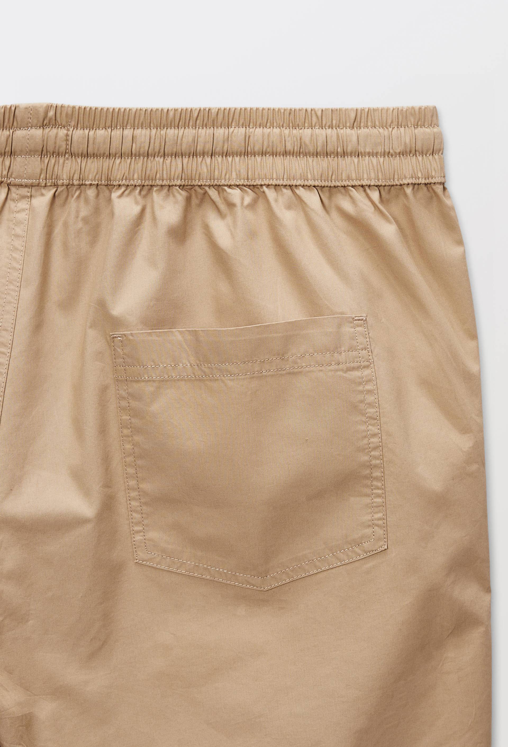 Short en popeline de coton BIO GOTS, Ecru, large image number 4