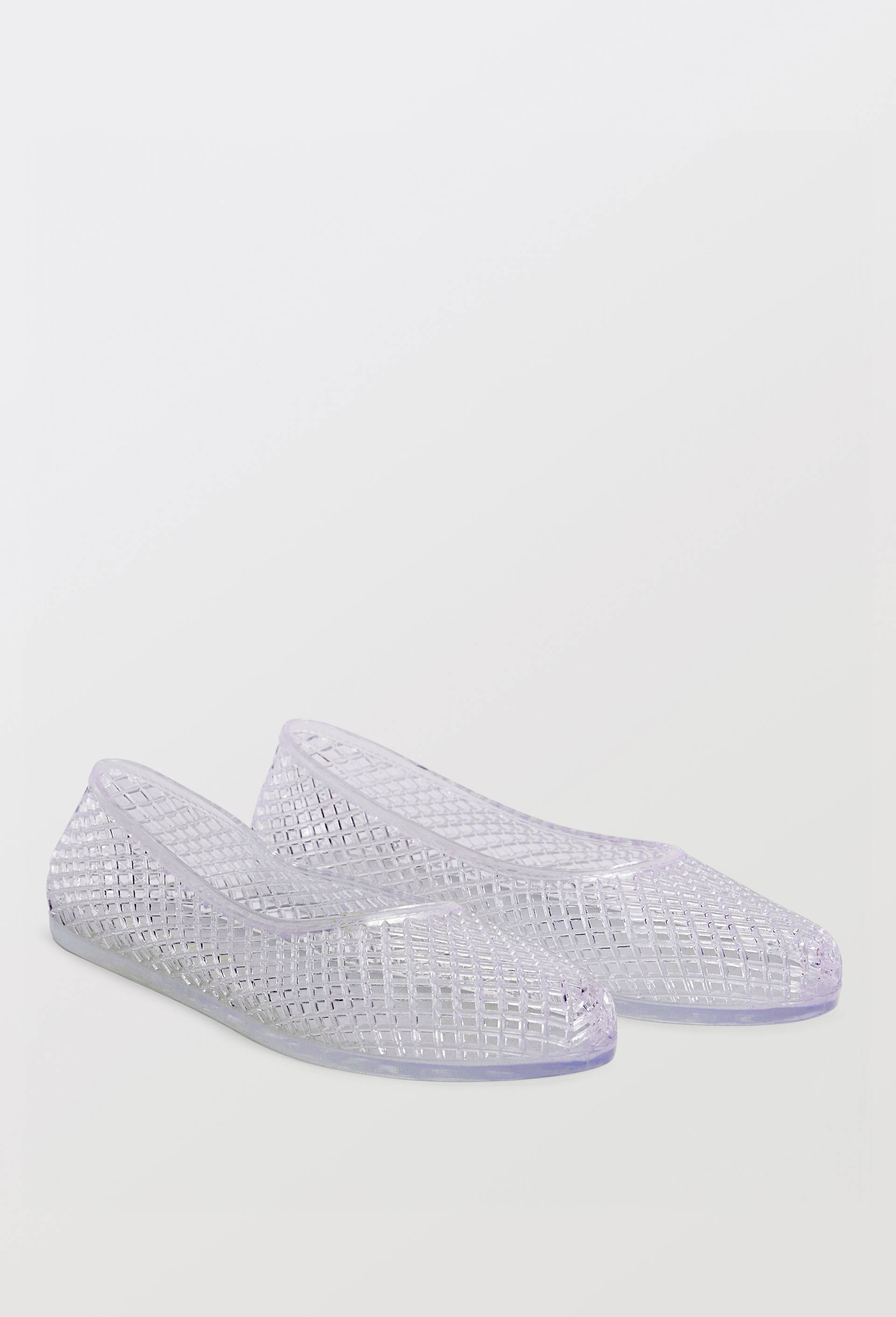 Ballerines de plage en caoutchouc, Transparent, large image number 1