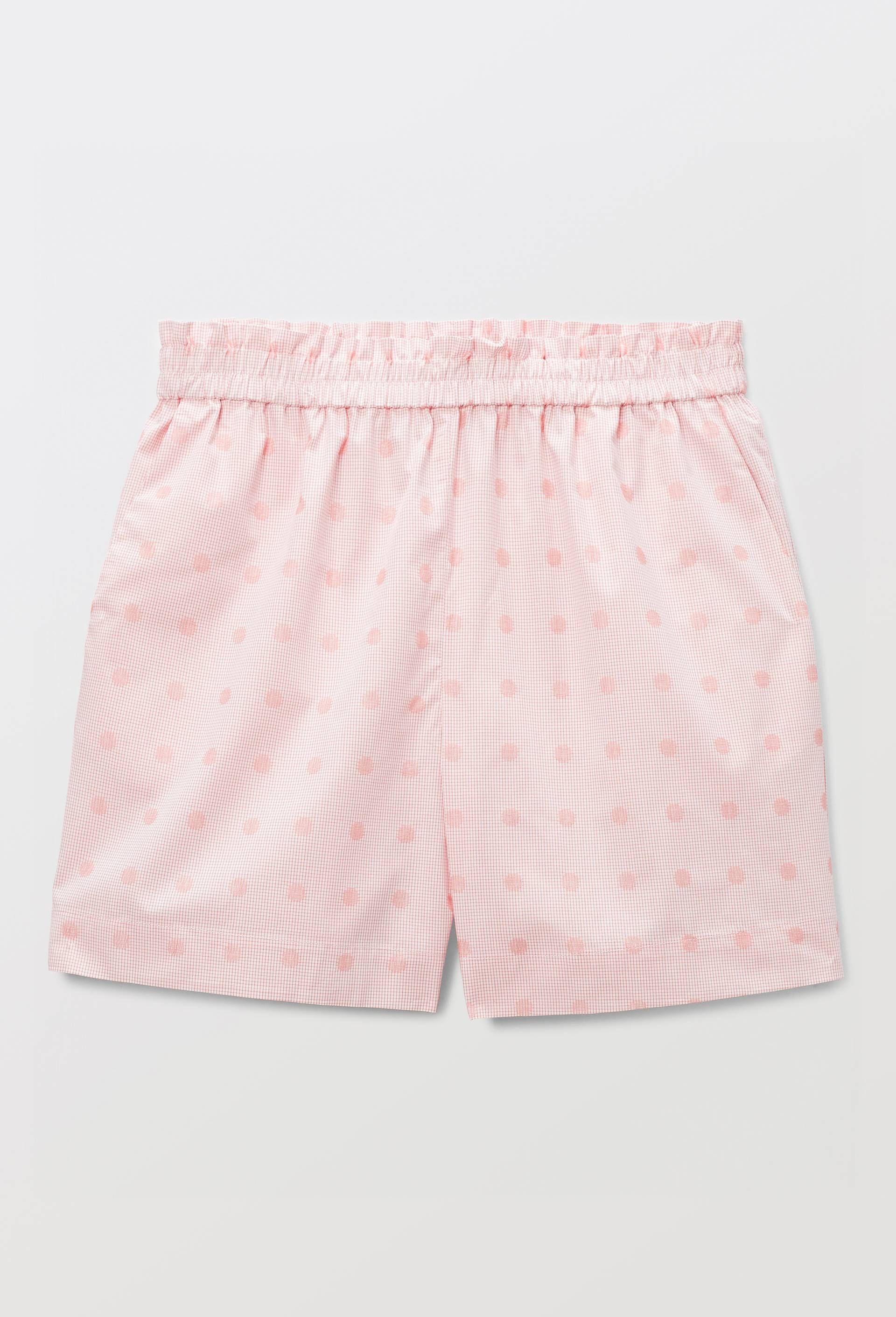 Short vichy en coton, Blanc, large image number 3