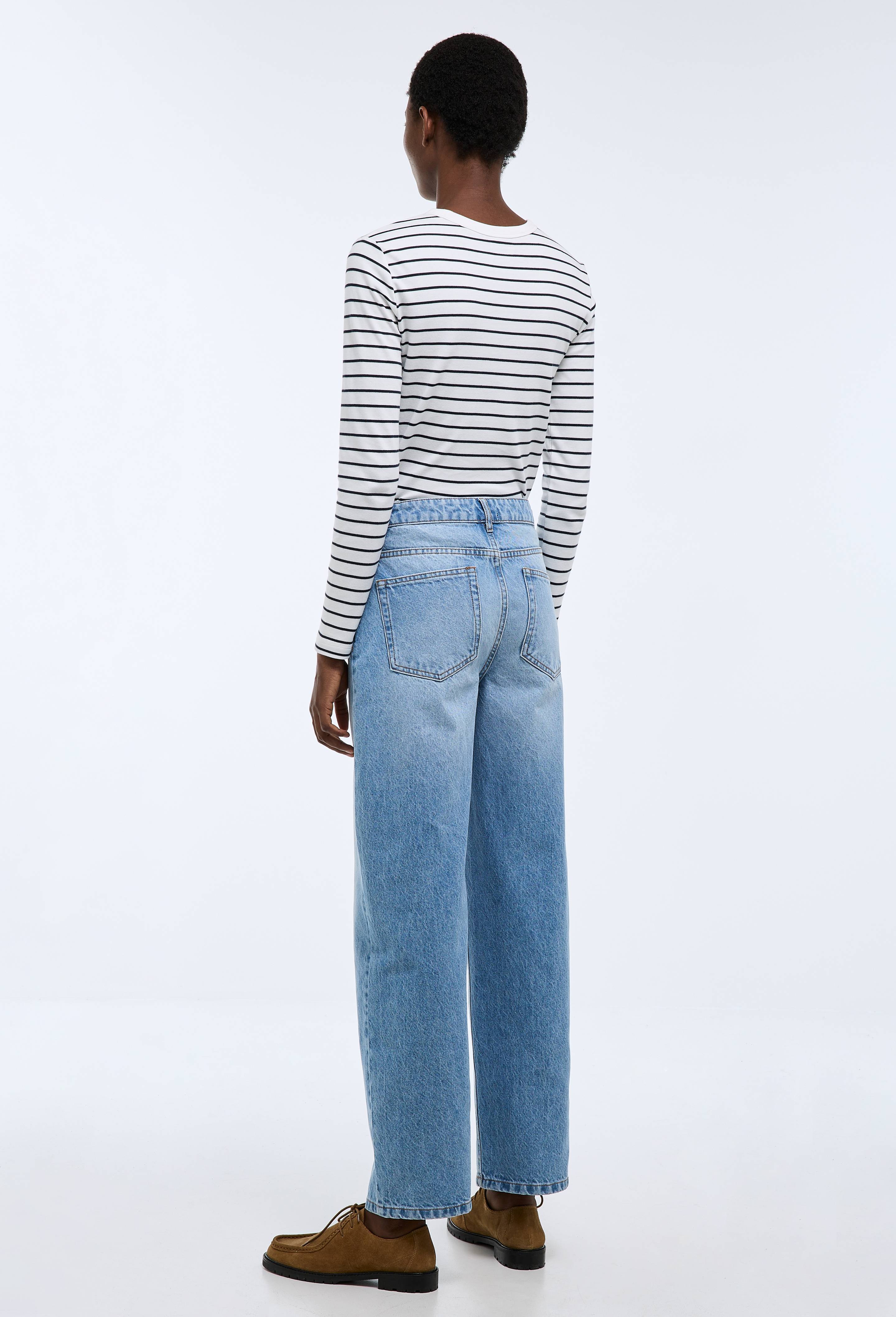 Jean large brut, Bleu, large image number 2.0
