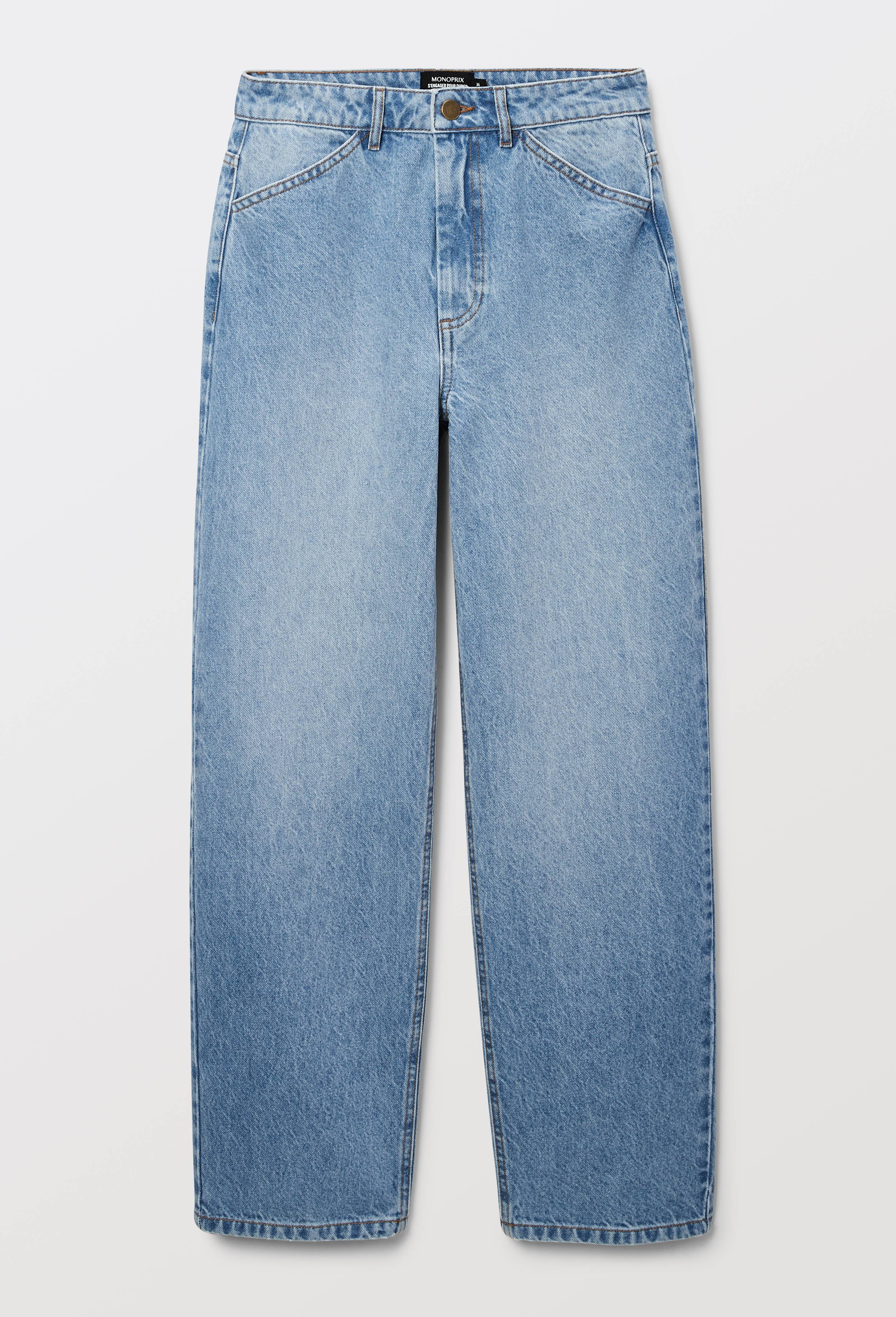 Jean large brut, Bleu, large image number 3.0