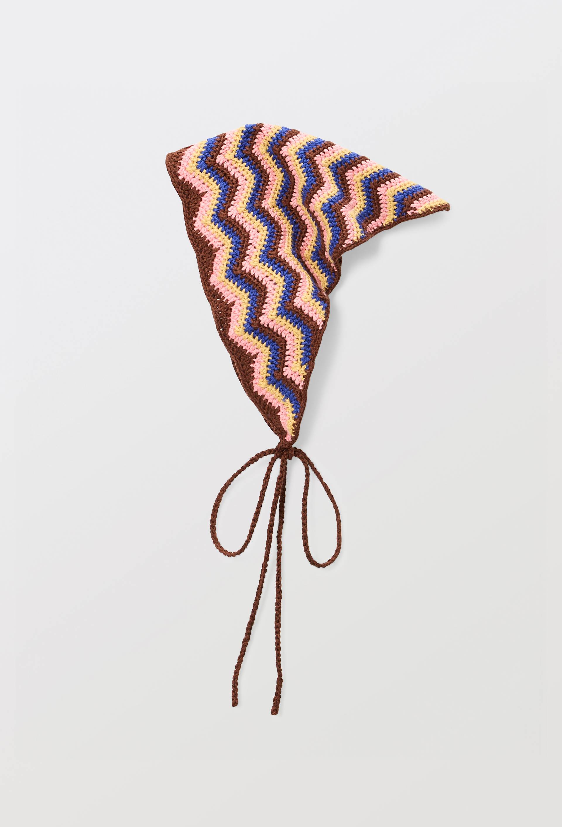 Bandana point crochet en coton - LOUIS BARTHELEMY x MONOPRIX, Multicolore, large image number 1