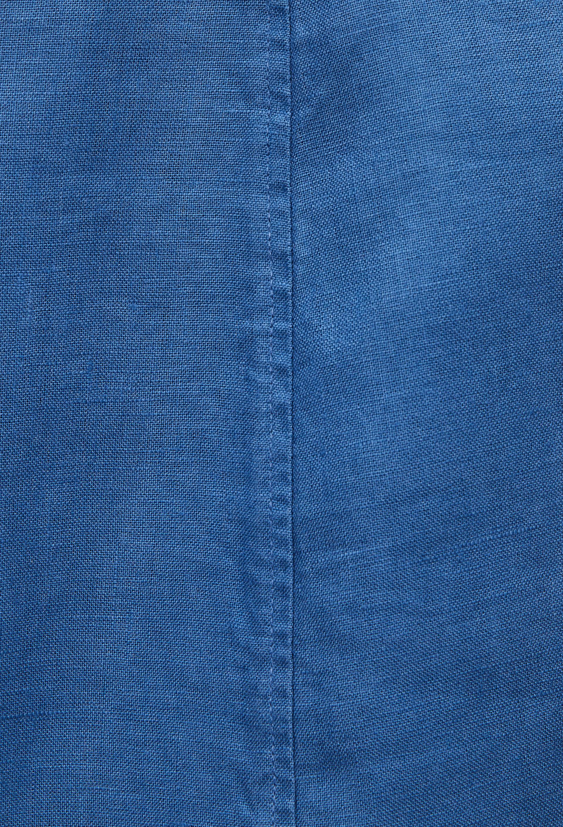 Jupe courte en lin, Bleu, large image number 5