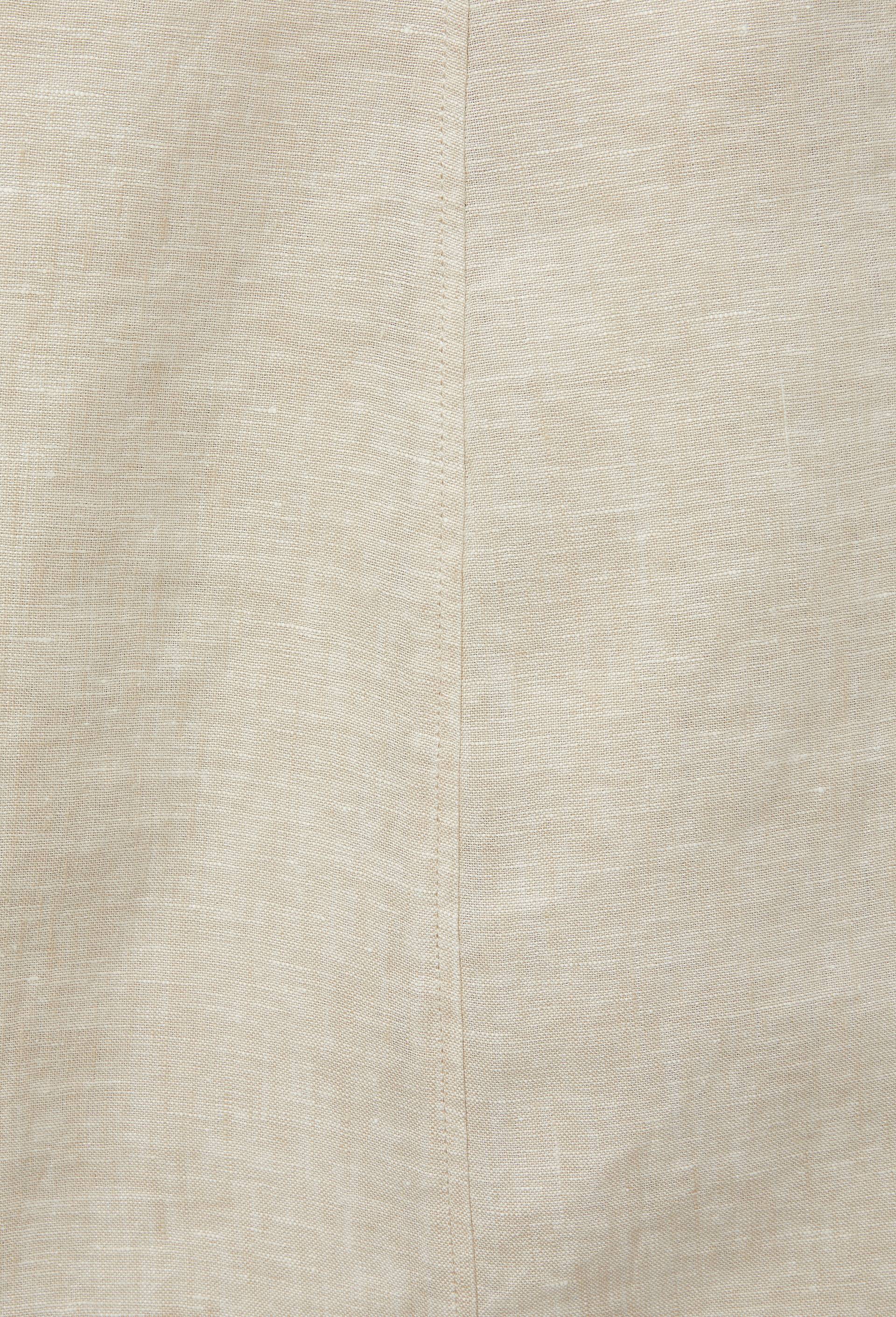 Jupe courte en lin, Beige, large image number 6.0