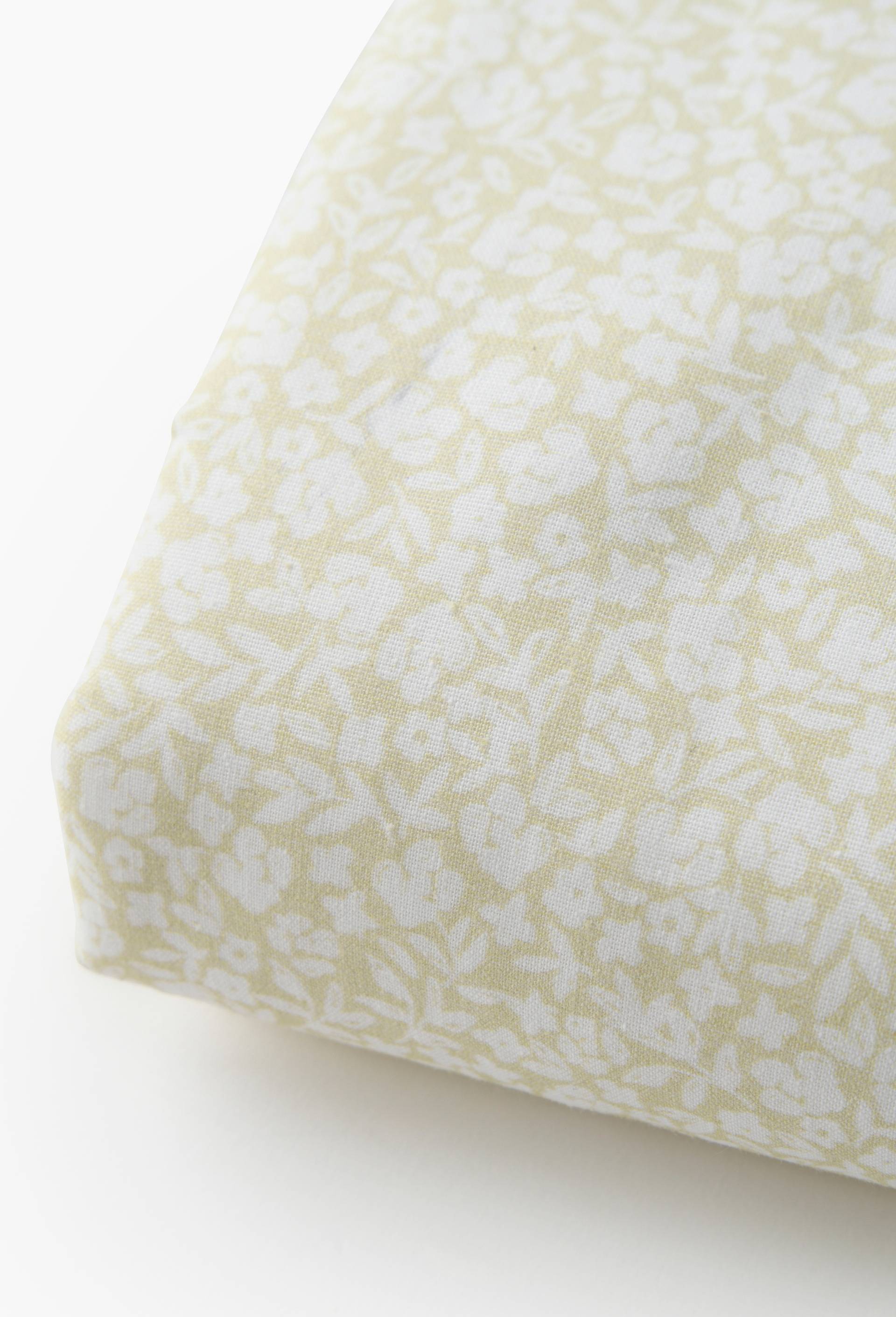 Housse de repassage imprim&eacute;, 145x55cm, en coton bio, Jaune clair, large image number 1.0