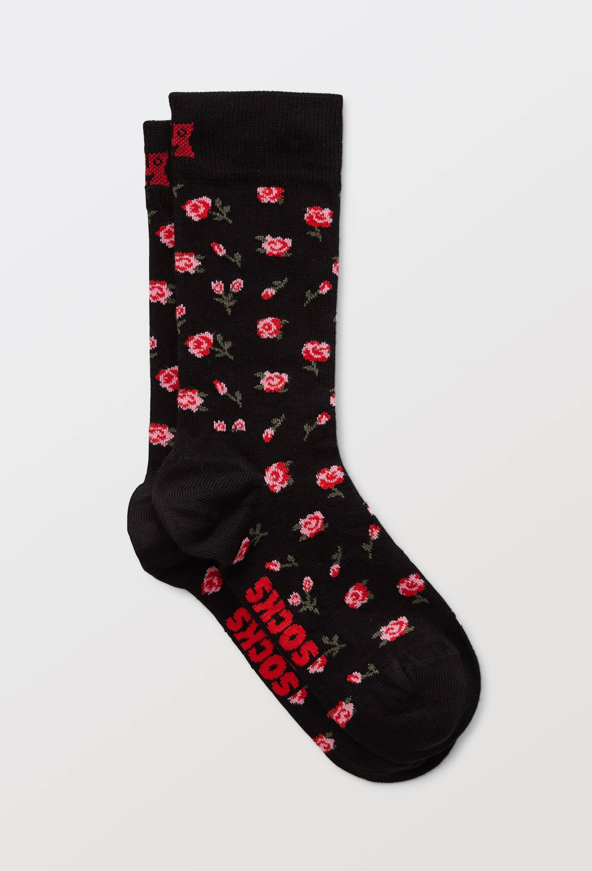 Paire de chaussettes fantaisie en coton HAPPY SOCKS, Noir, large image number 0.0
