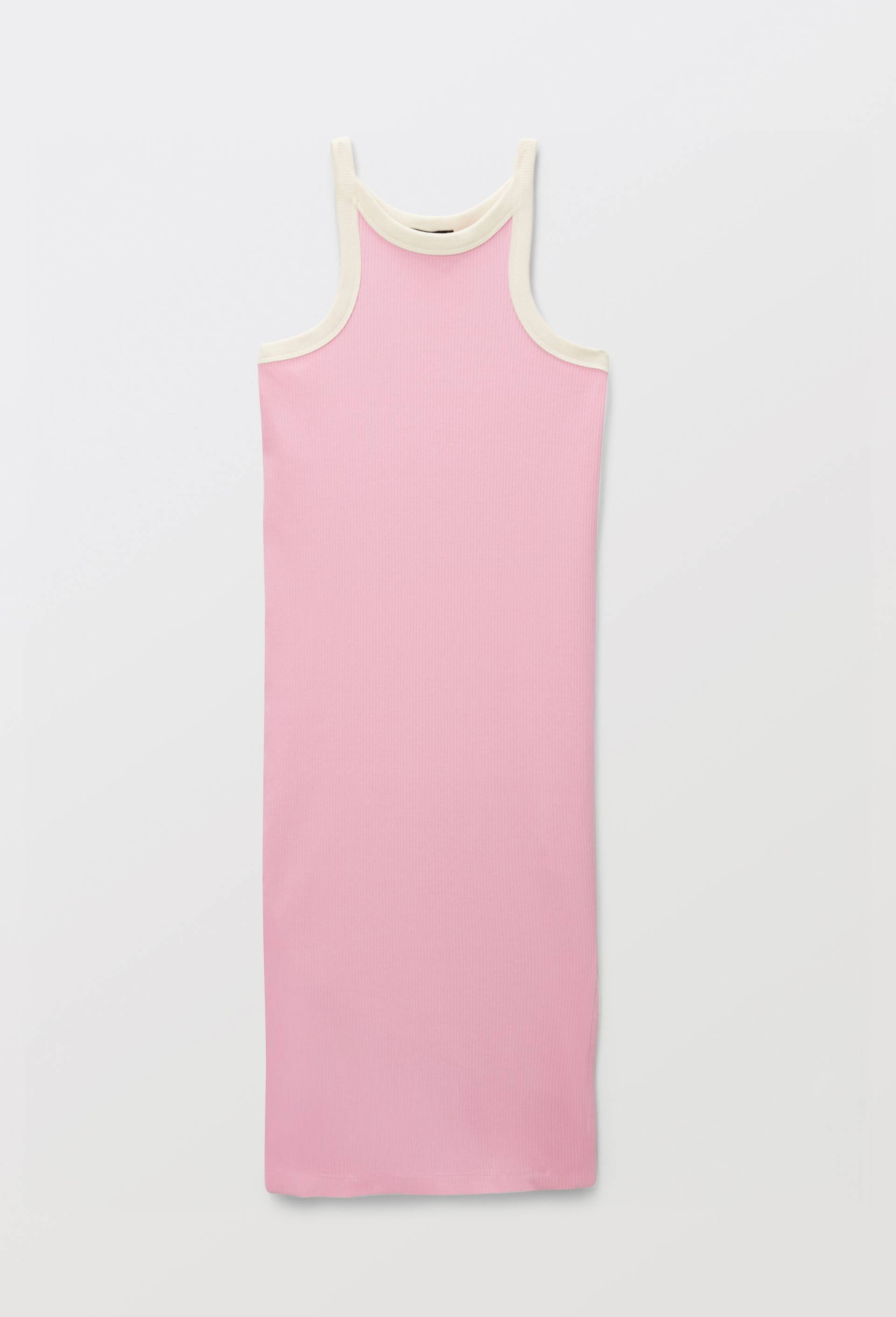 Robe longue en maille, Rose, large image number 1