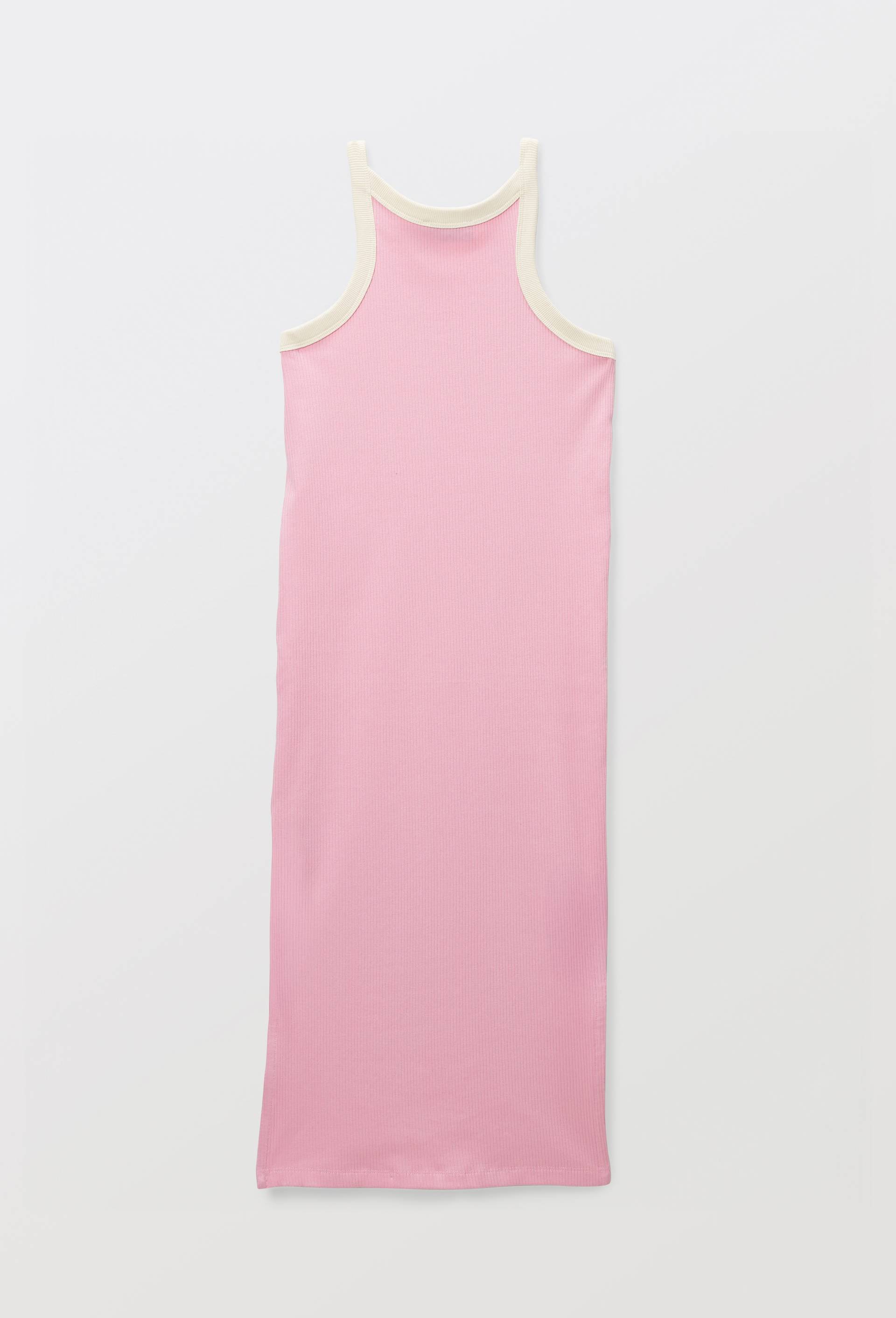 Robe longue en maille, Rose, large image number 2