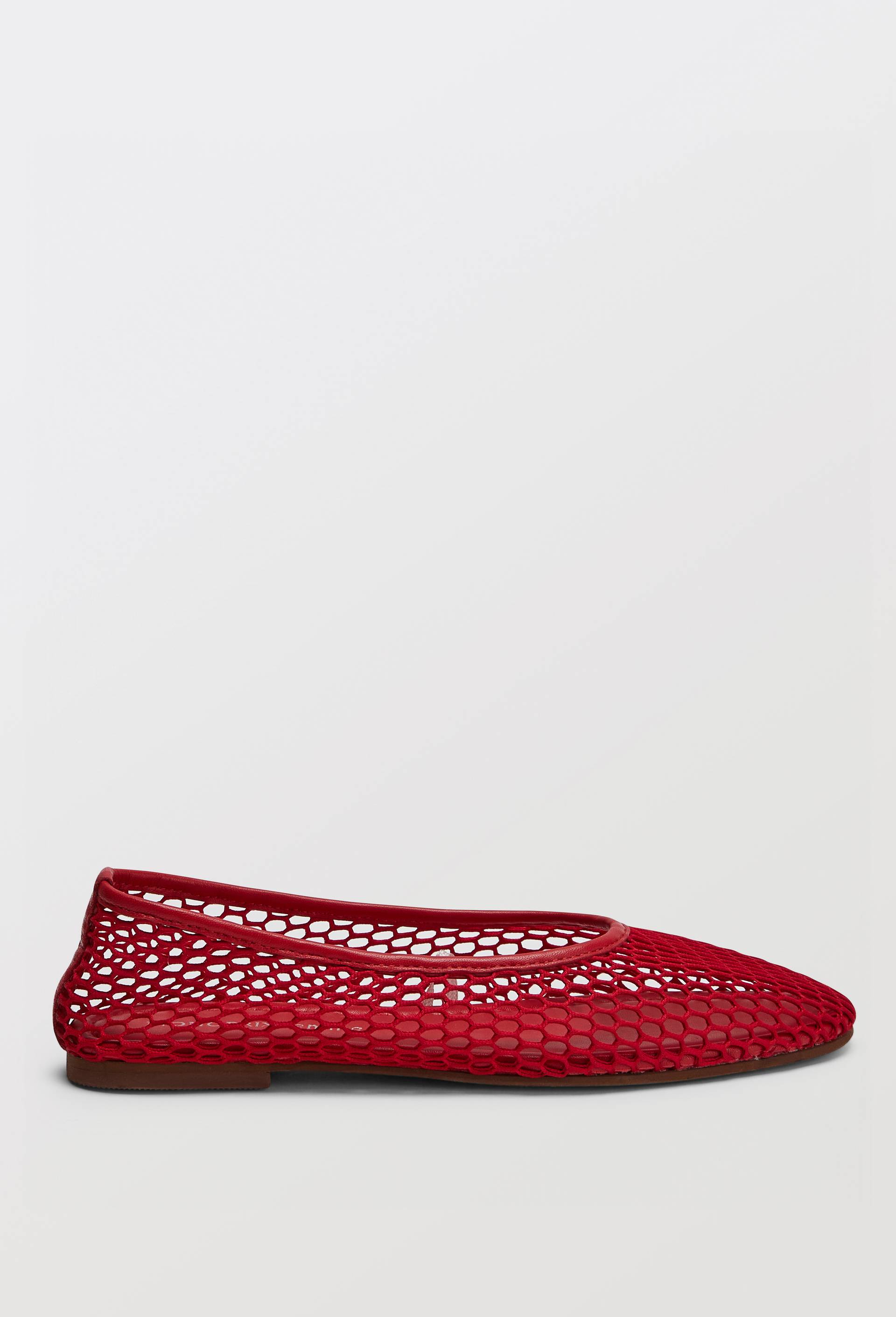 Ballerines en mesh, Rouge, large image number 1