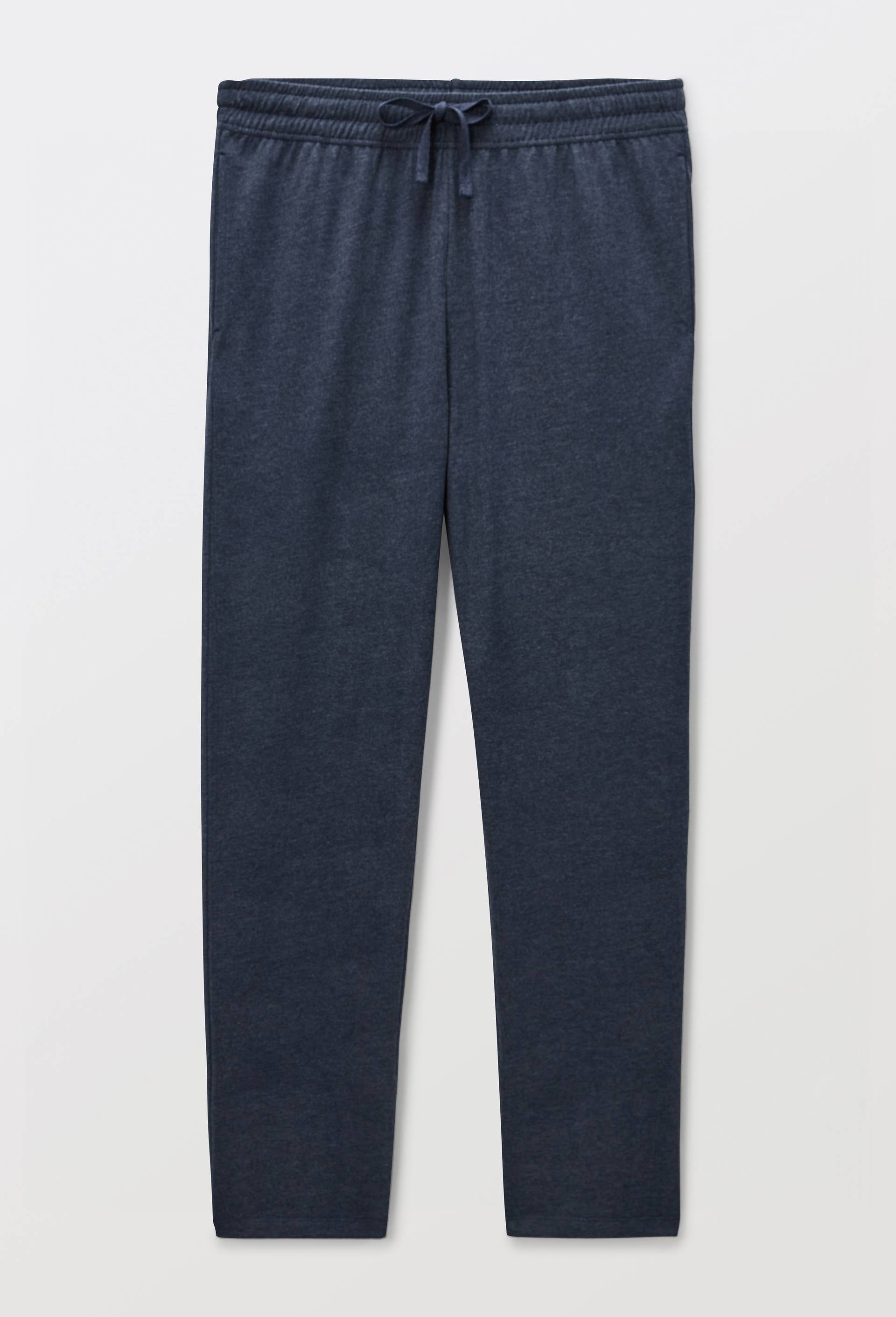 Pantalon de pyjama en coton, Bleu fonc&eacute;, large image number 2