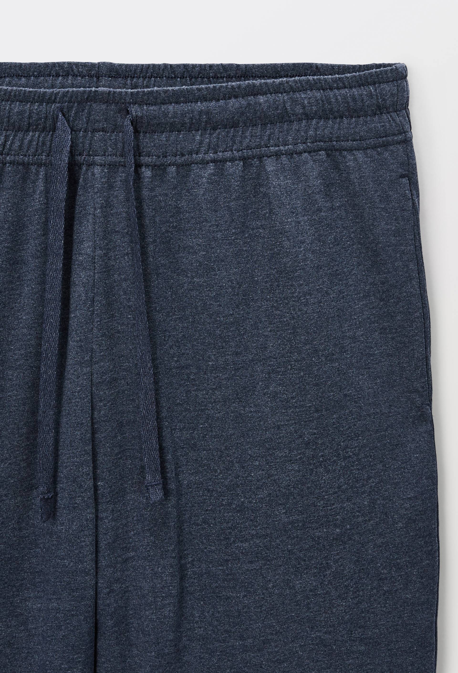 Pantalon de pyjama en coton, Bleu fonc&eacute;, large image number 3.0