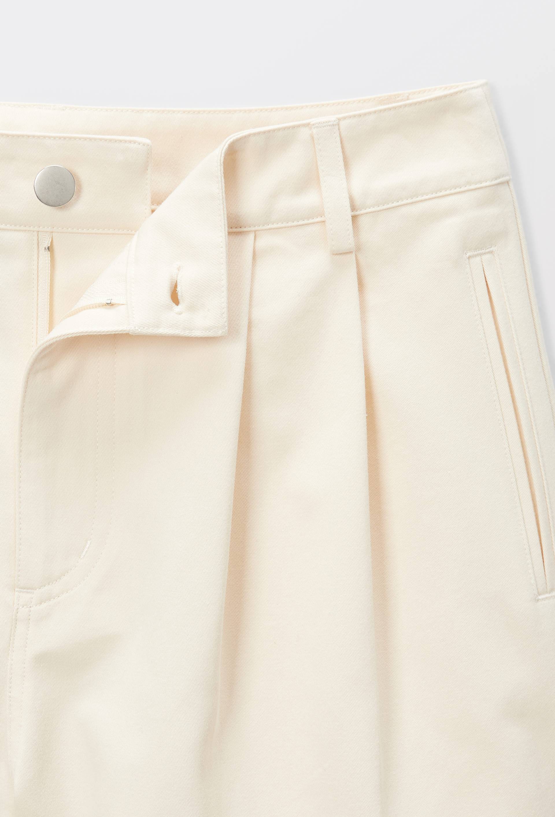 Short en coton, Beige clair, large image number 4.0
