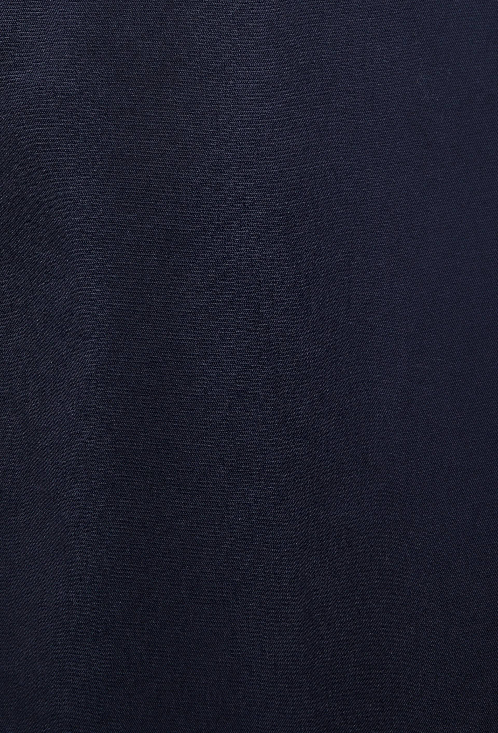Pantalon chino droit uni en coton, Bleu fonc&eacute;, large image number 4