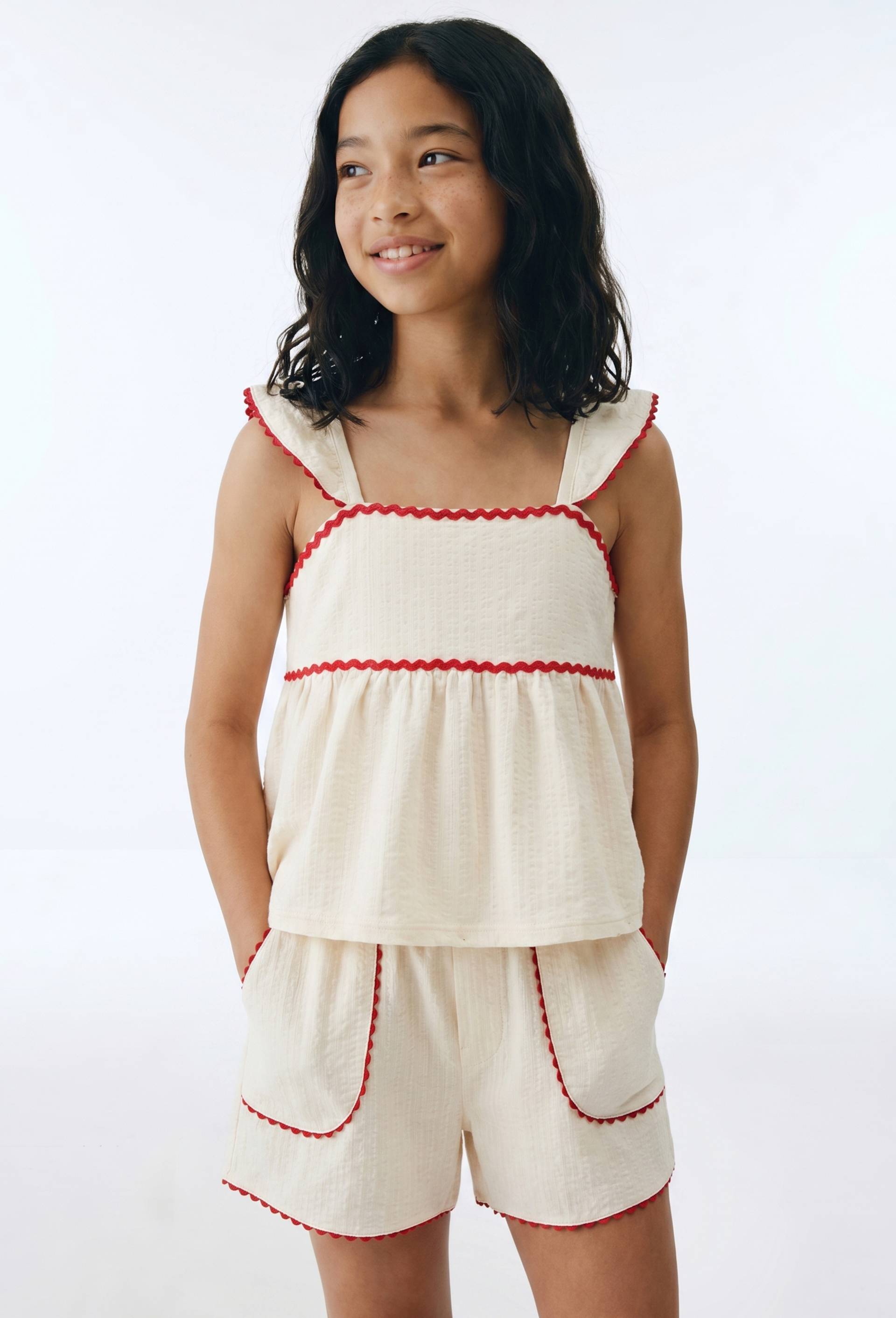 CHEMISE MC, Beige clair, large image number 0.0