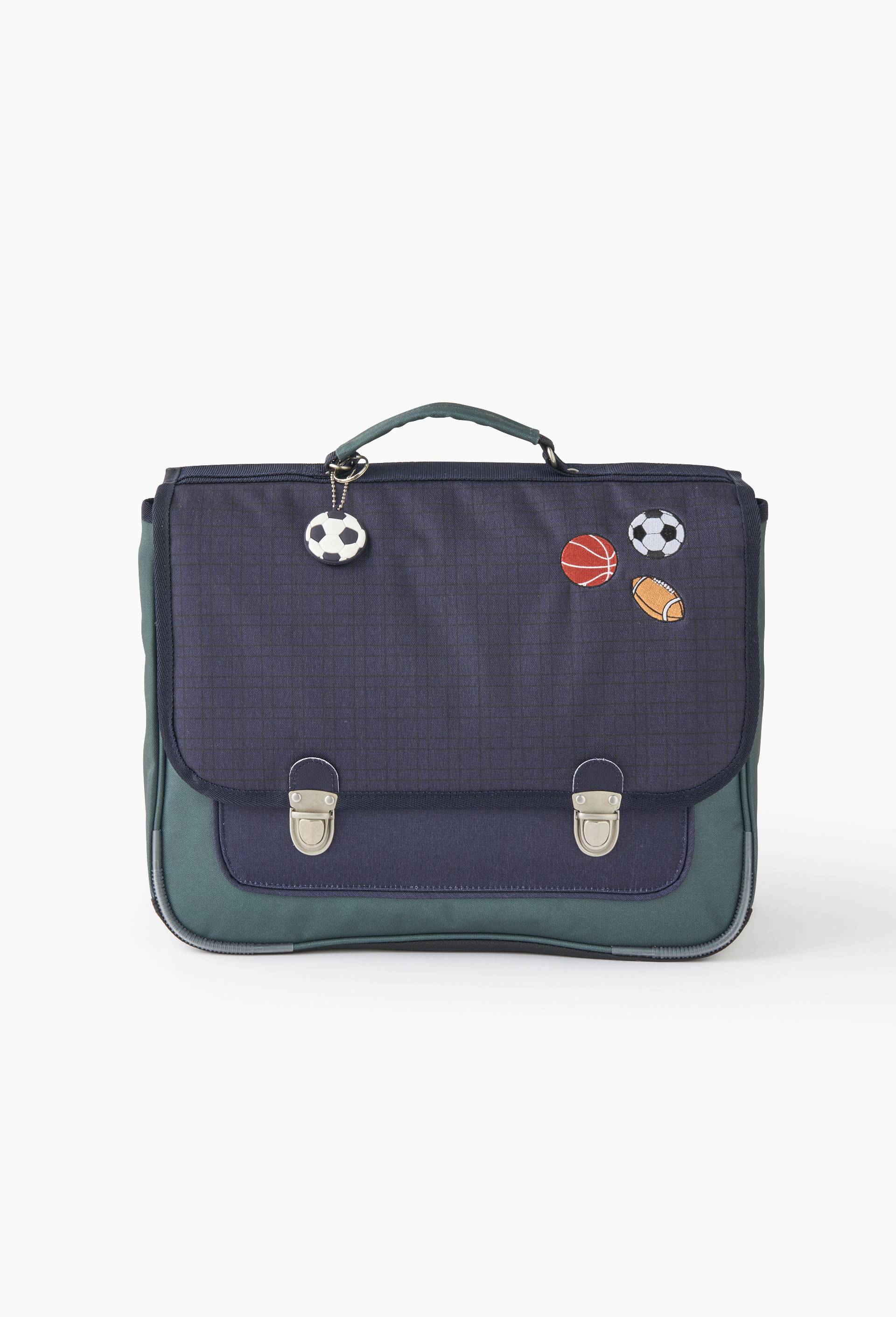 Cartable, 38cm, Bleu fonc&eacute;, large image number 1.0