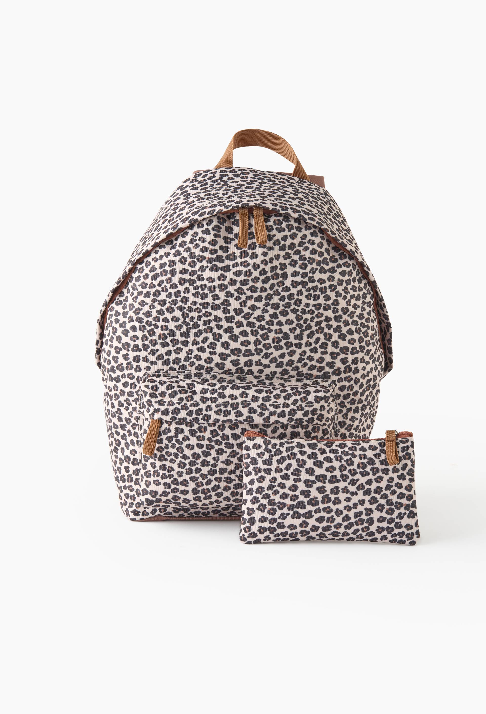 Sac &agrave; dos et trousse, 17L, Beige, large image number 0