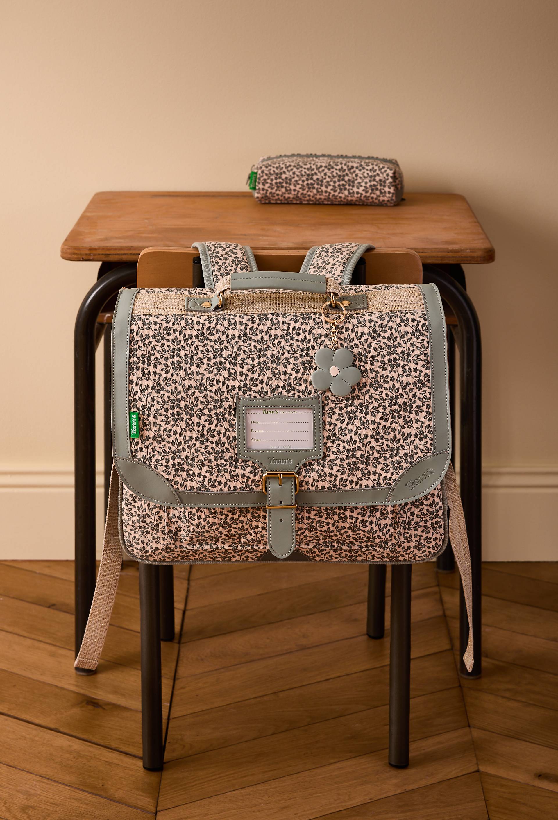 Cartable, 38cm, Vert clair, large image number 0.0