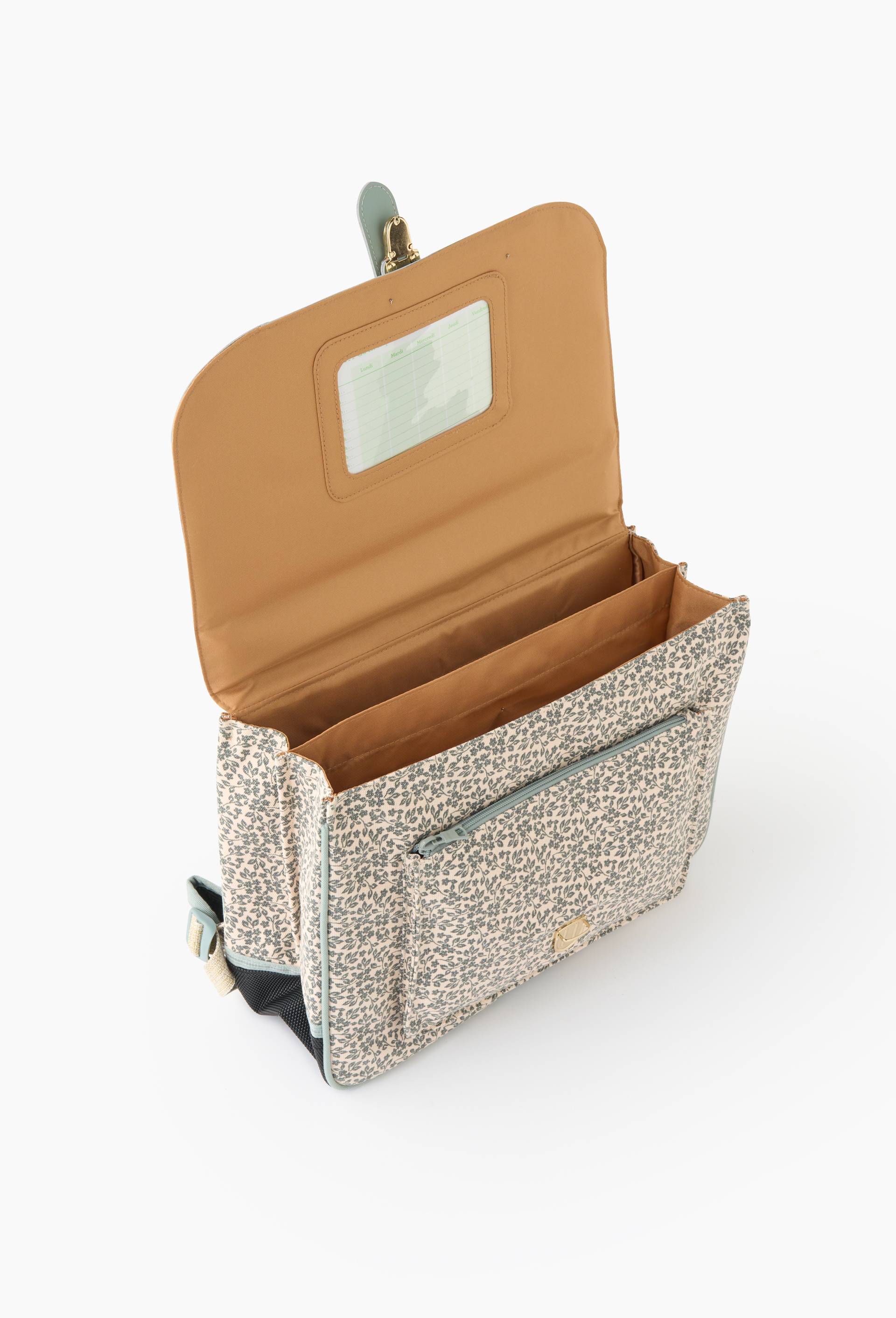 Cartable, 38cm, Vert clair, large image number 2.0
