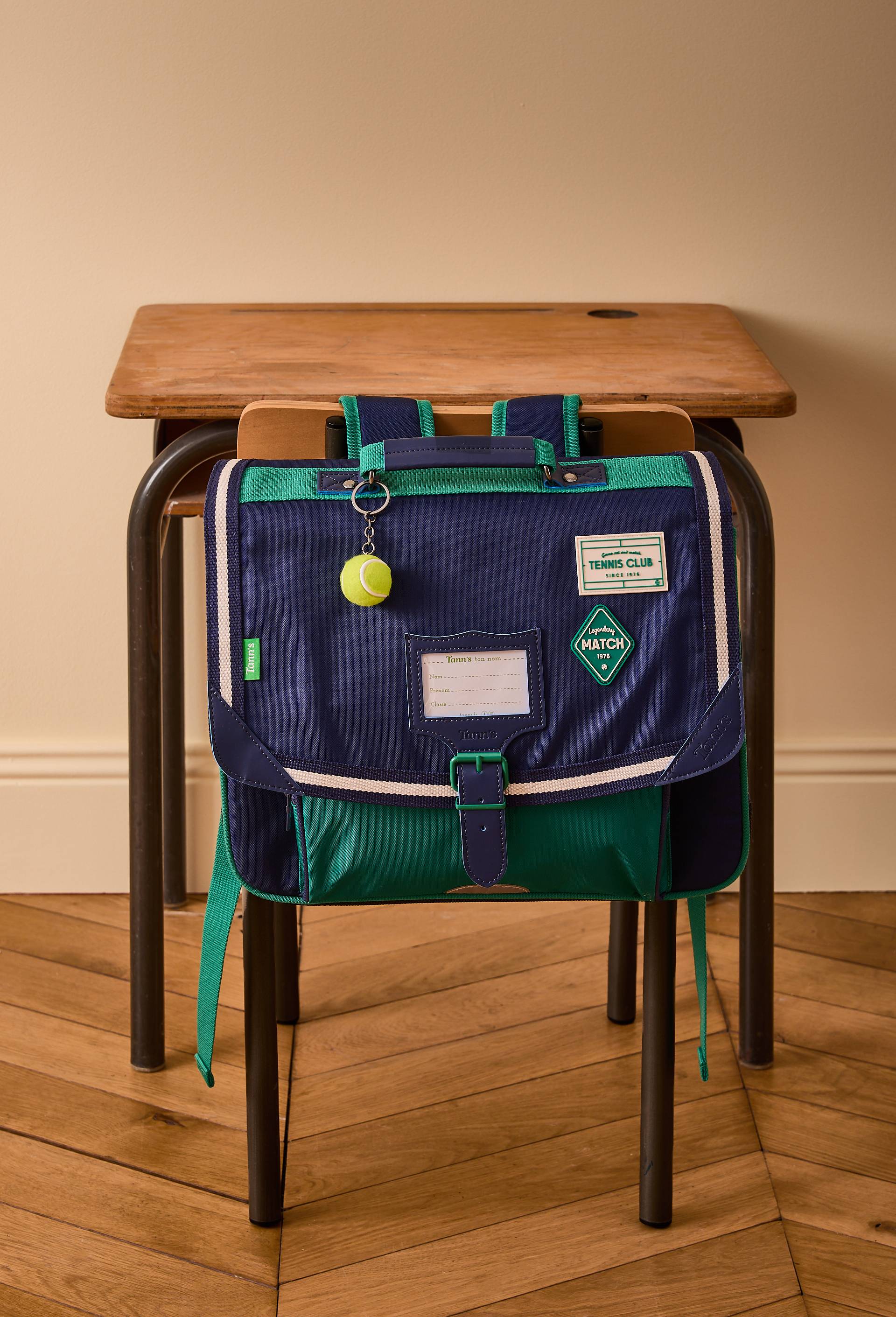 Cartable, 38cm, Bleu fonc&eacute;, large image number 0.0