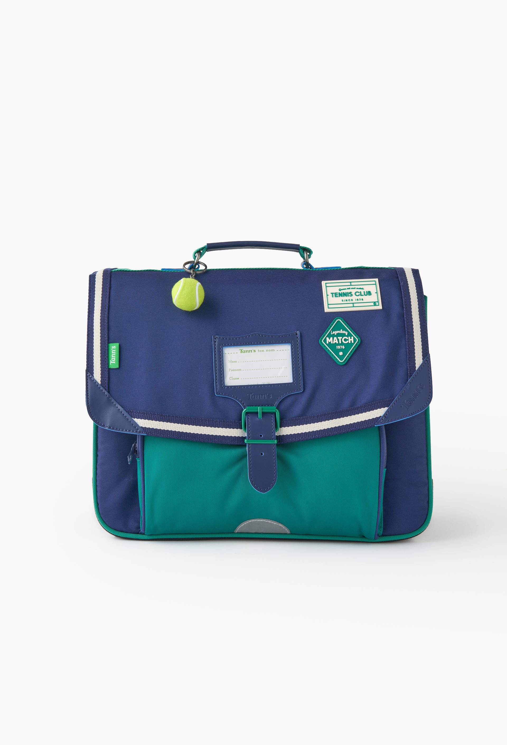 Cartable, 38cm, Bleu fonc&eacute;, large image number 1.0