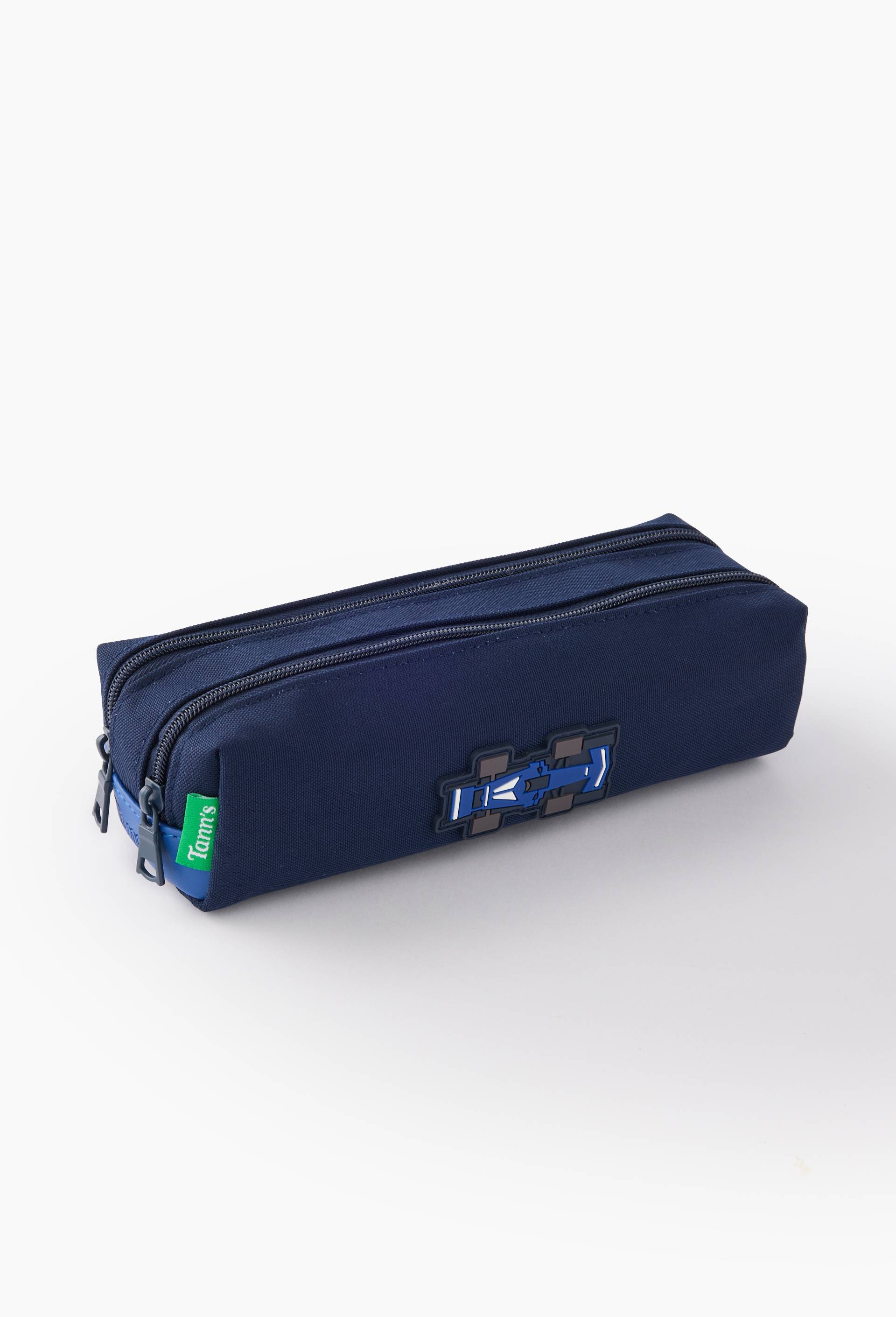 Trousse F1 double compartiment, Bleu fonc&eacute;, large image number 0