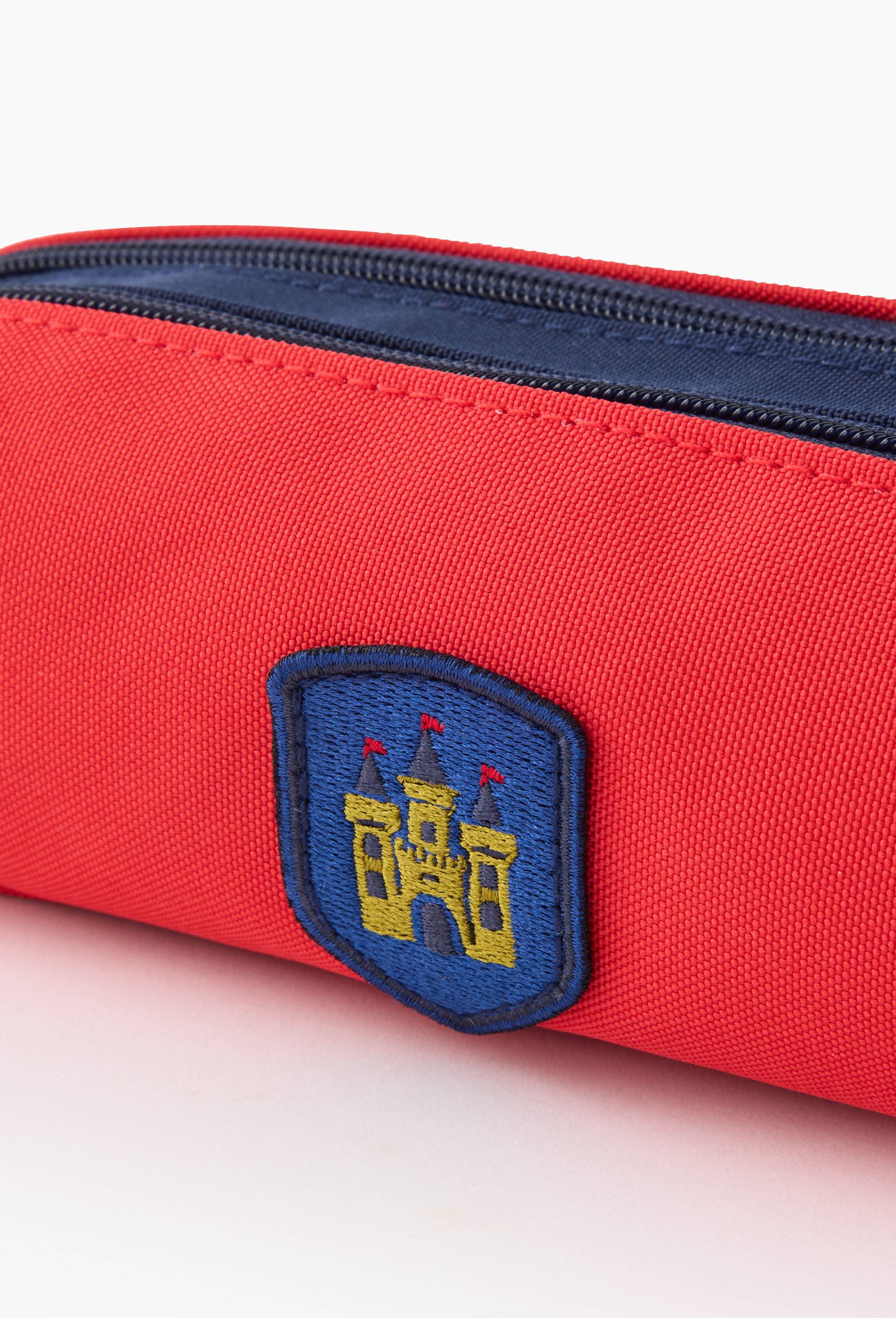 Trousse chevalier 2 compartiments, Rouge, large image number 1