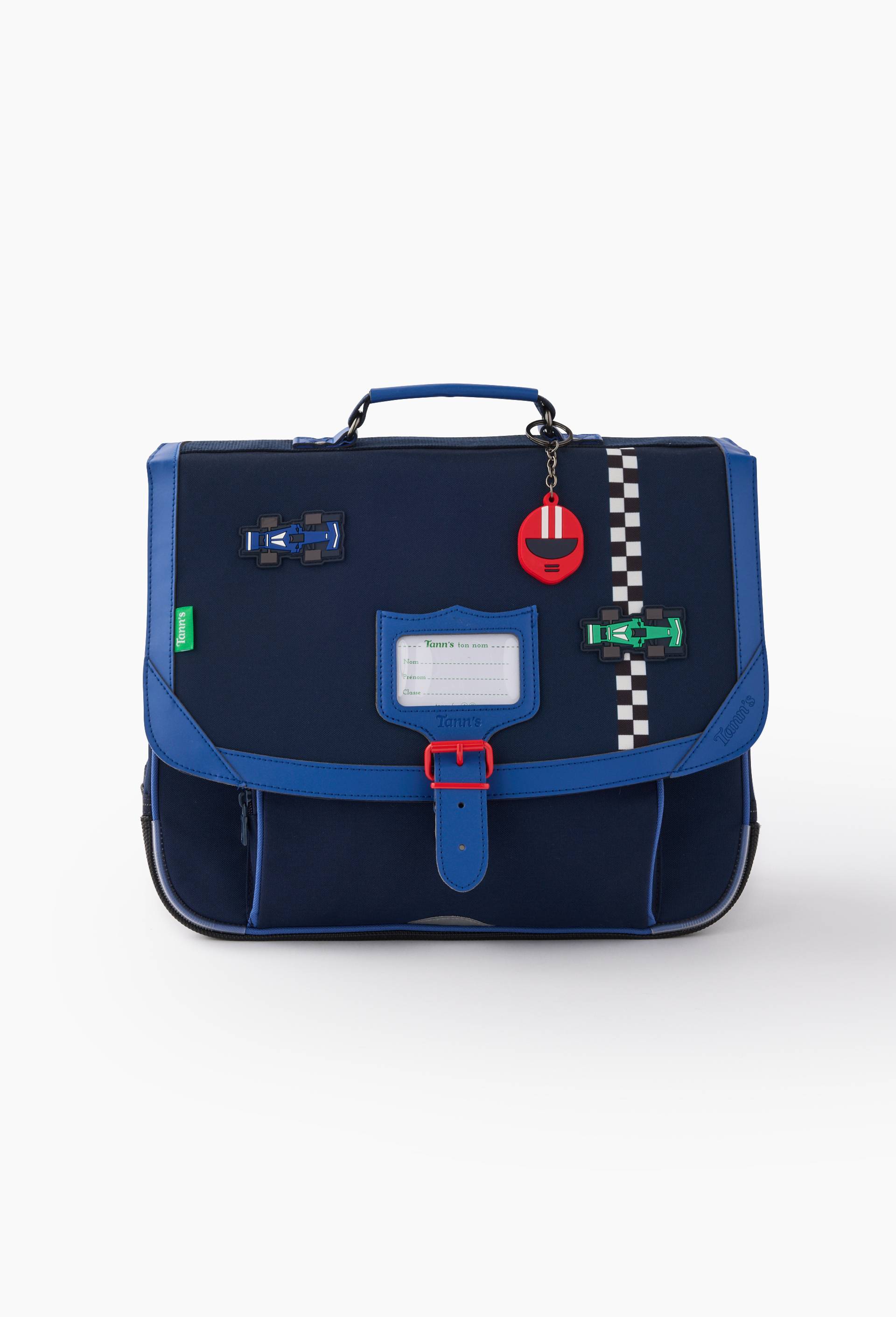 Cartable F1 38cm, Bleu fonc&eacute;, large image number 0