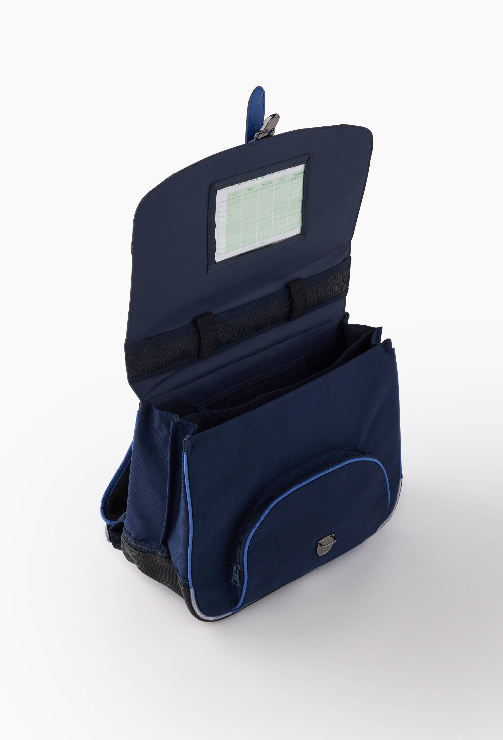 Cartable F1 38cm, Bleu fonc&eacute;, large image number 1.0