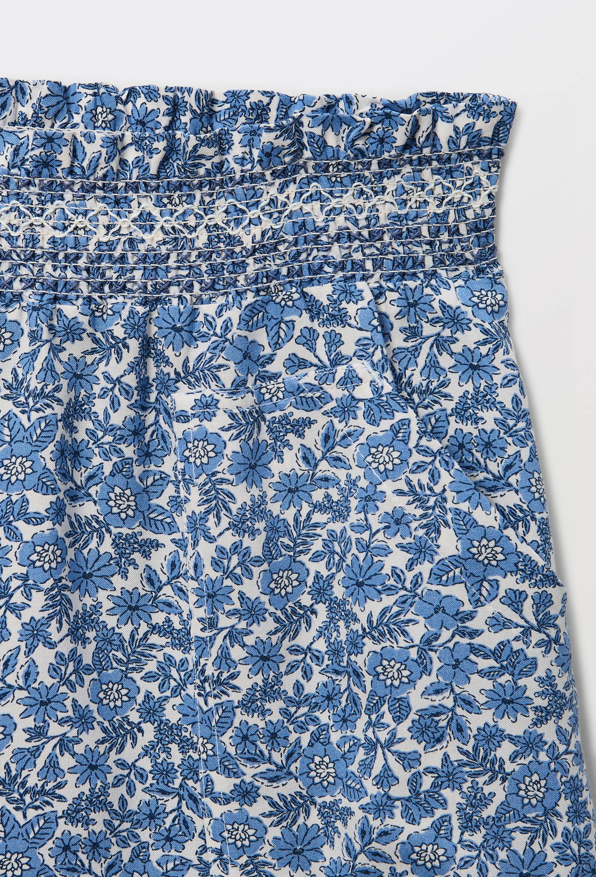 Short brod&eacute; en coton, Beige clair, large image number 2.0