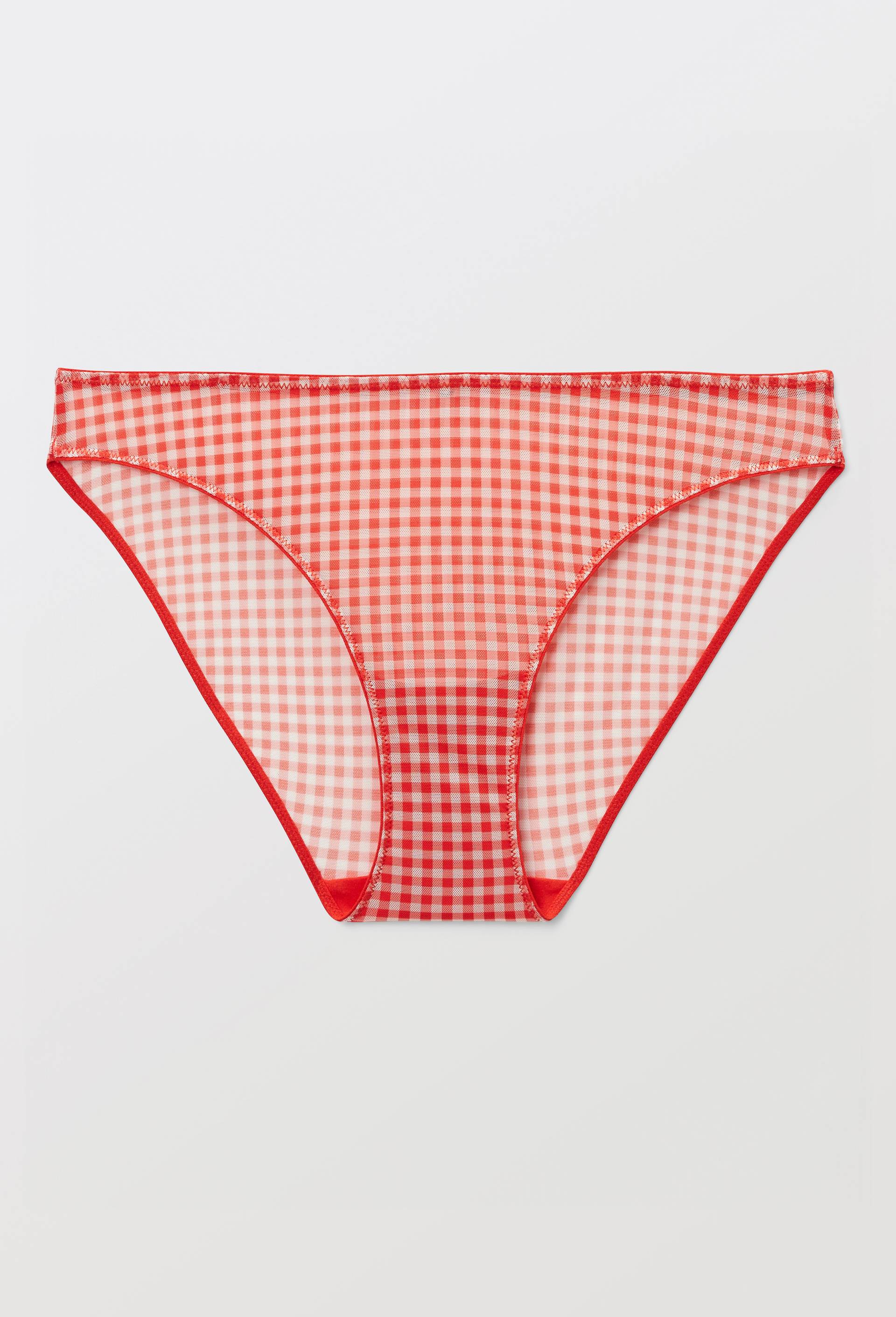 Culotte JANE en tulle imprim&eacute;, Rouge, large image number 2