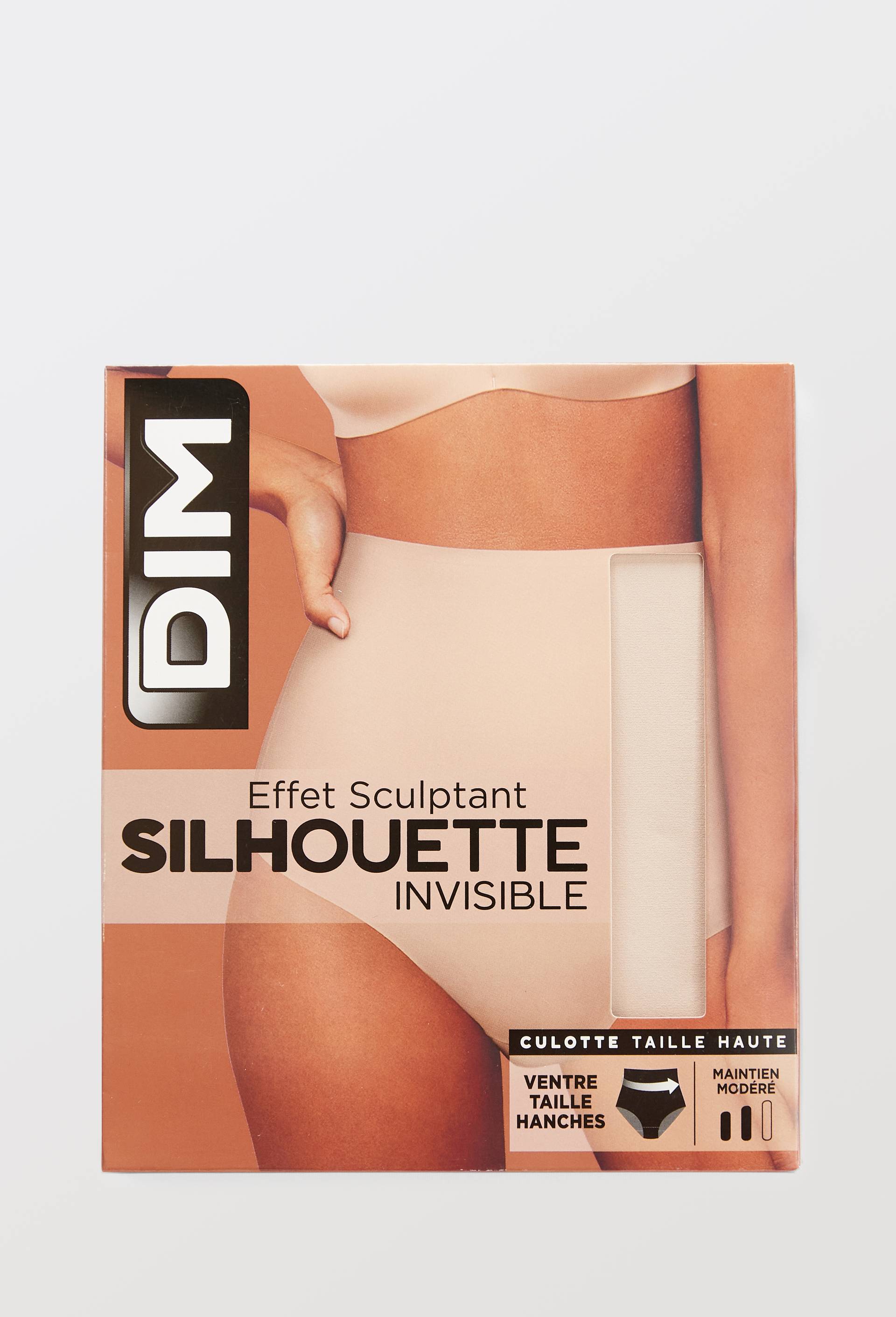 Culotte taille haute, silhouette invisible, effet sculptant DIM, Rose clair, large image number 2