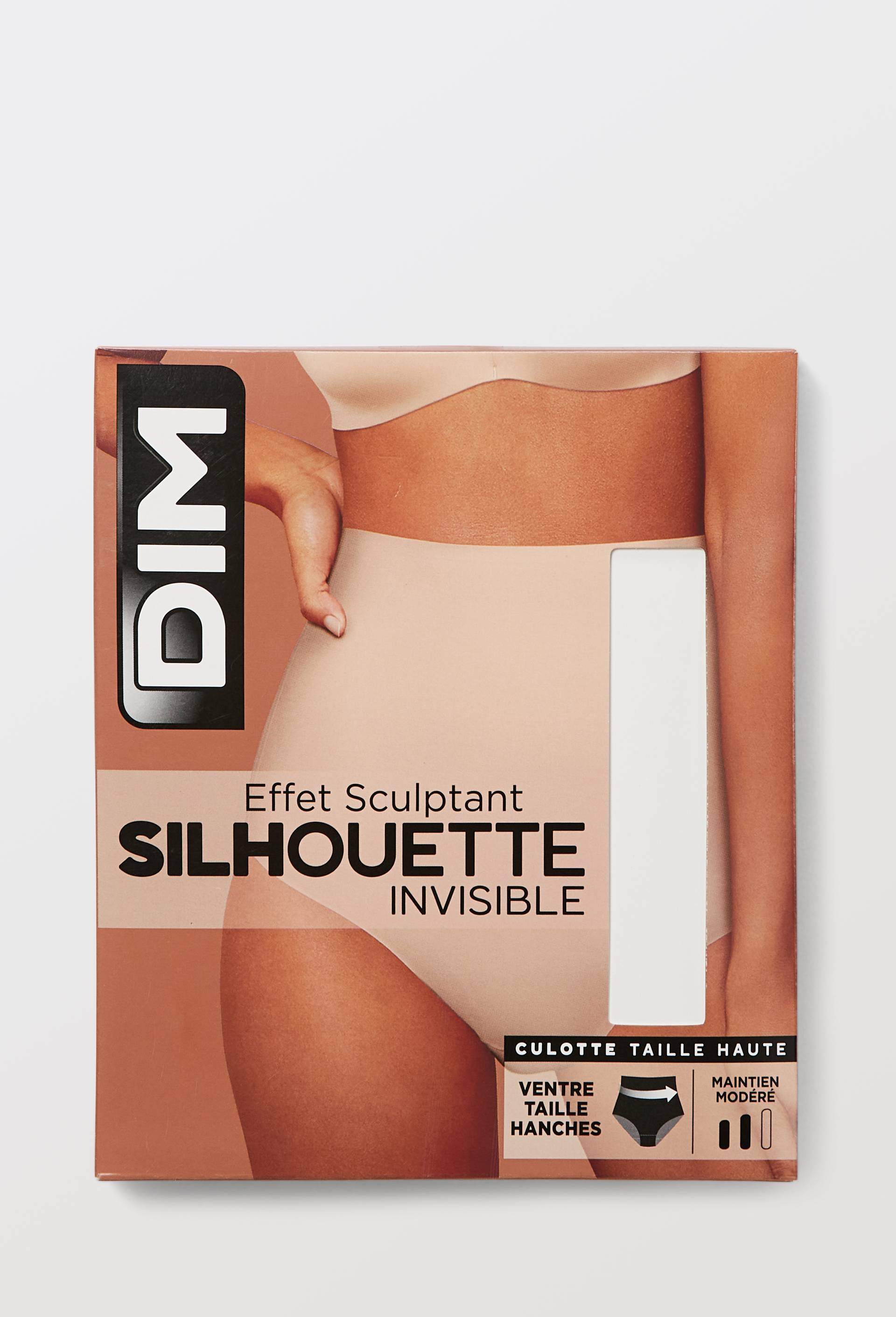 Culotte taille haute, silhouette invisible, effet sculptant DIM, Noir, large image number 2
