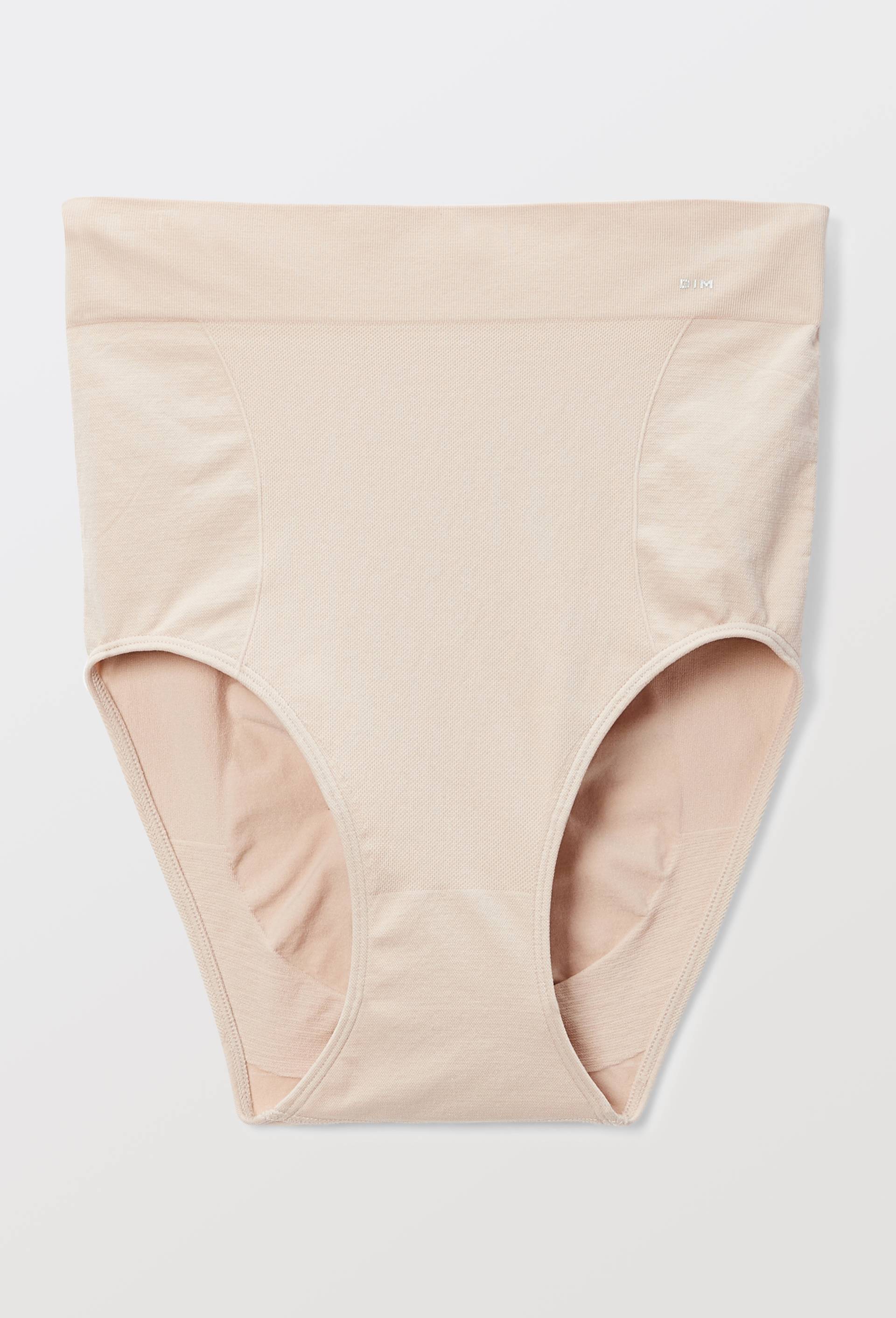 Culotte taille haute, effet sculptant, seconde peau, DIM, Rose clair, swatch image