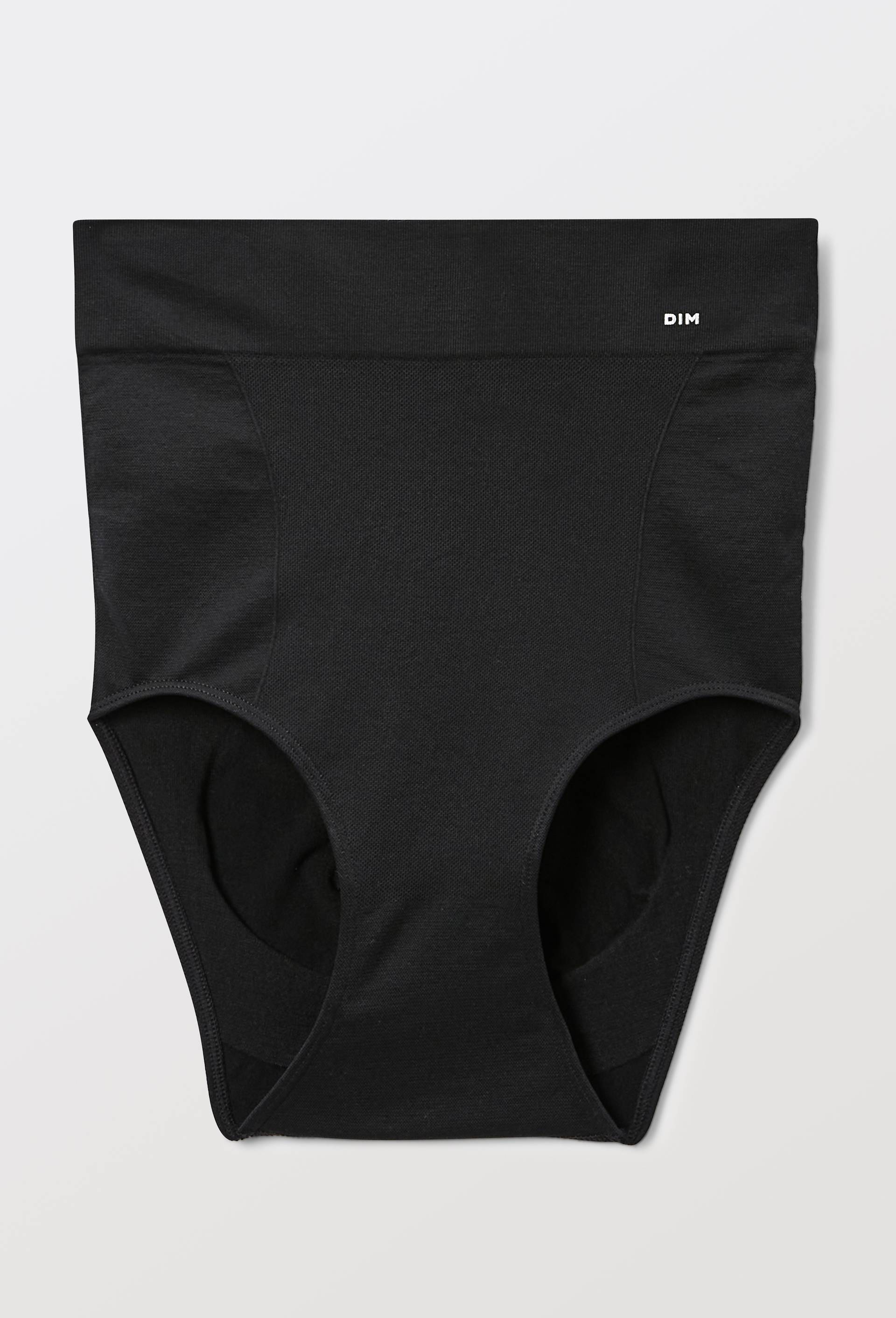 Culotte taille haute, effet sculptant, seconde peau, DIM, Noir, swatch image