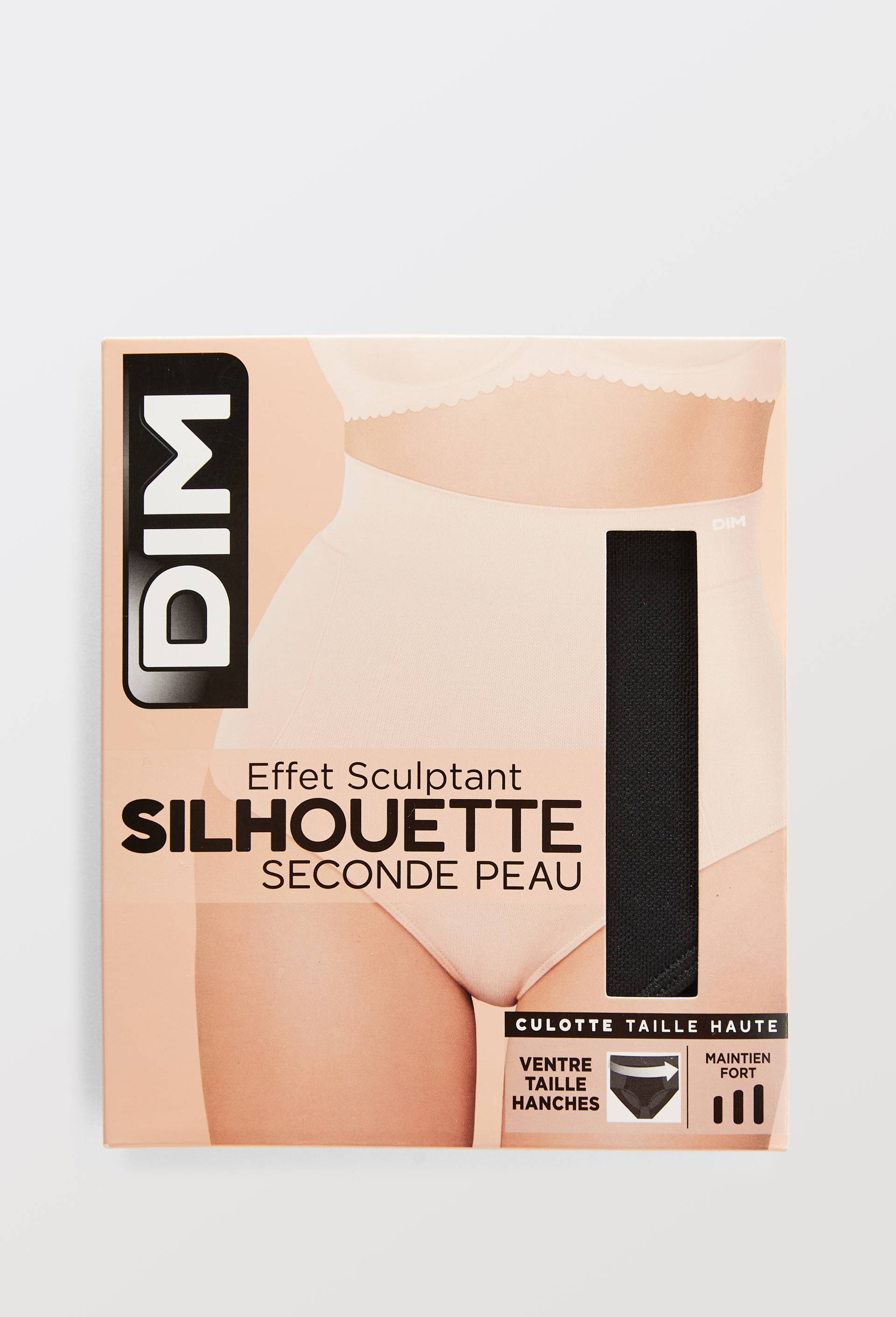 Culotte taille haute, effet sculptant, seconde peau, DIM, Noir, large image number 2