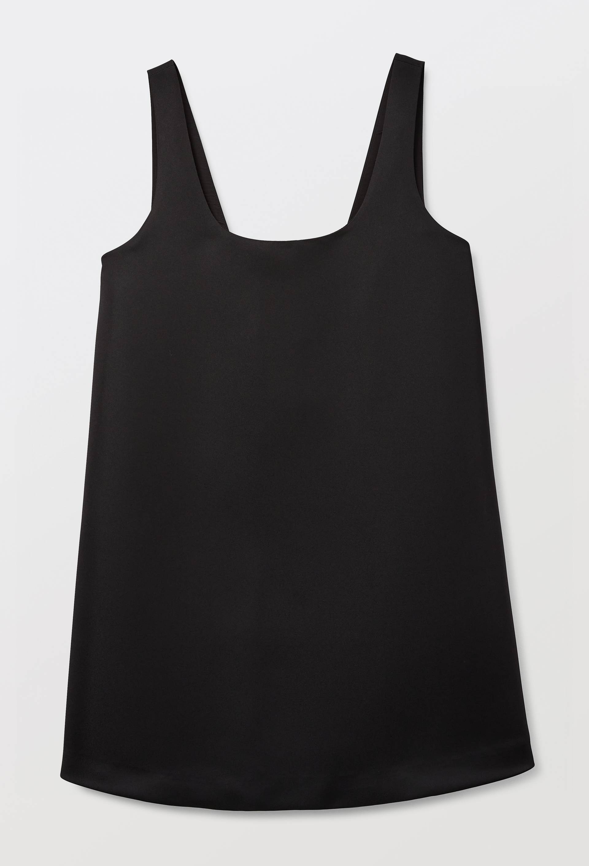 Robe courte unie, Noir, large image number 4