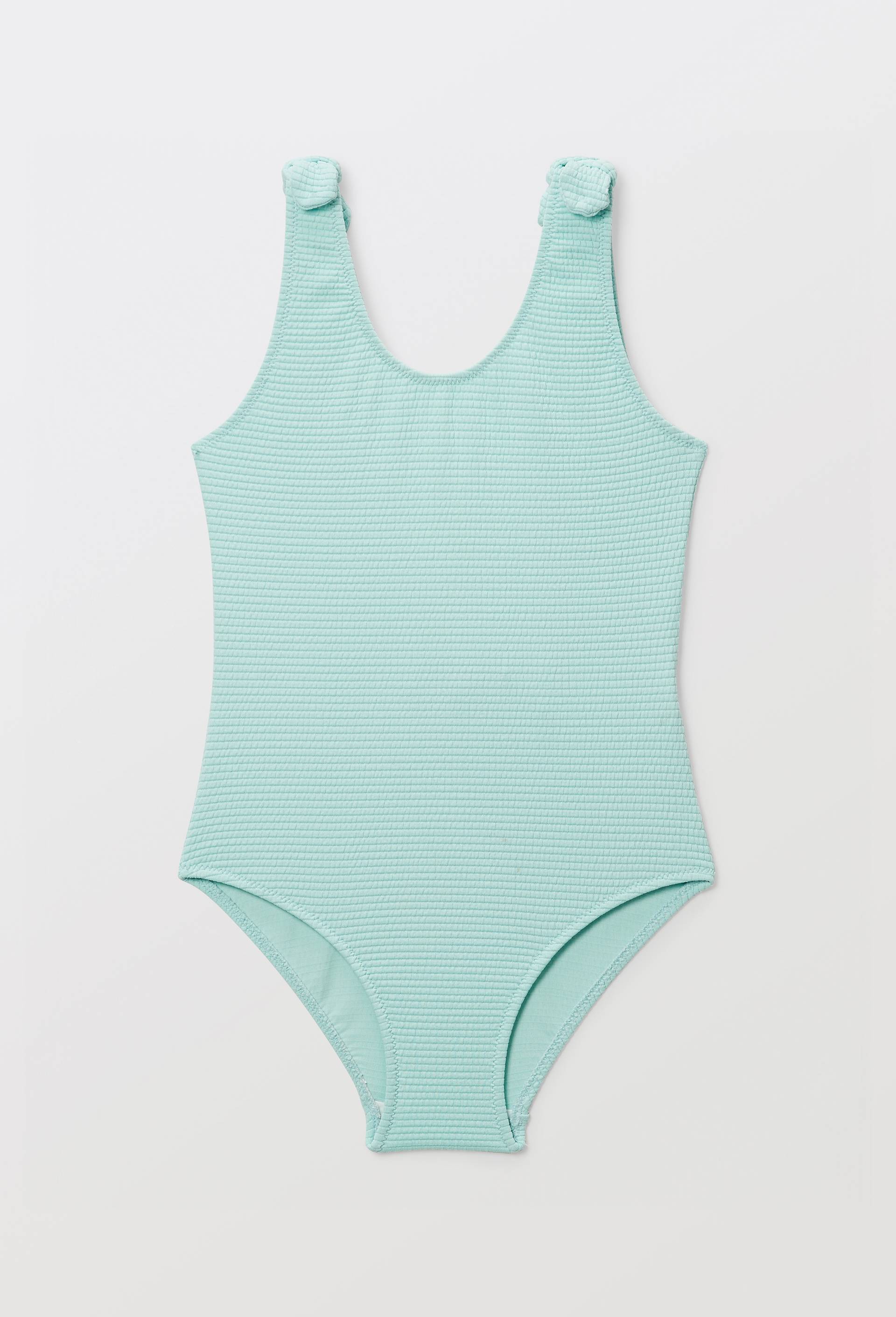 Maillot de bain 1 pi&egrave;ce uni, Bleu clair, large image number 0.0