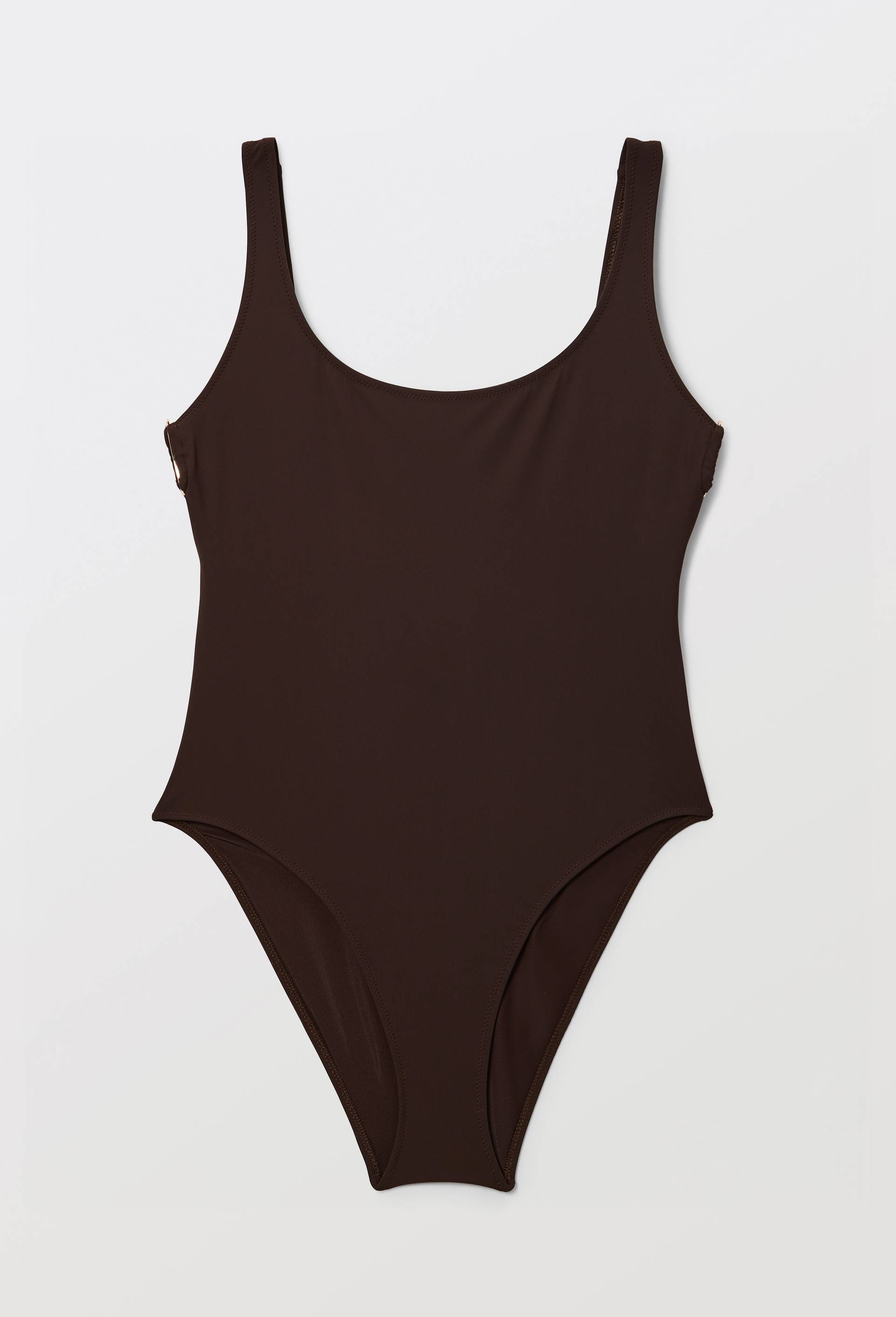 Maillot de bain 1 pi&egrave;ce MOUNA, Brun fonc&eacute;, large image number 4.0
