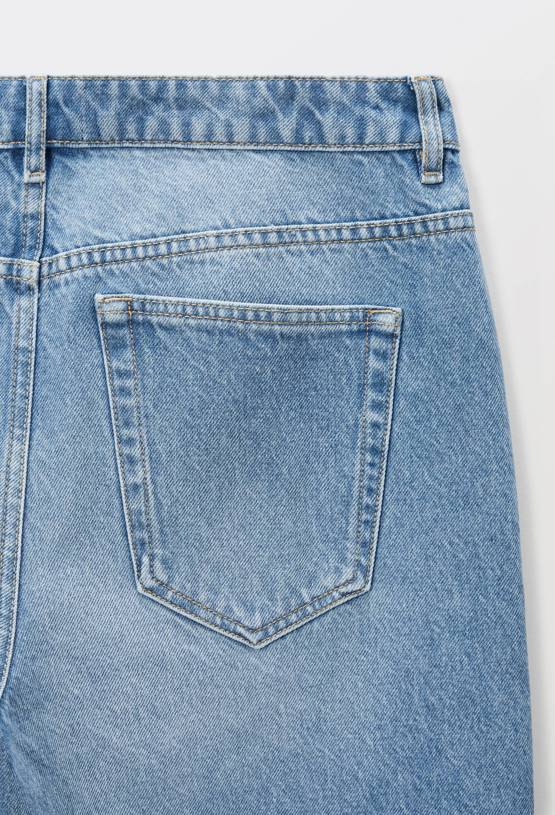 Short en denim, Bleu, large image number 4