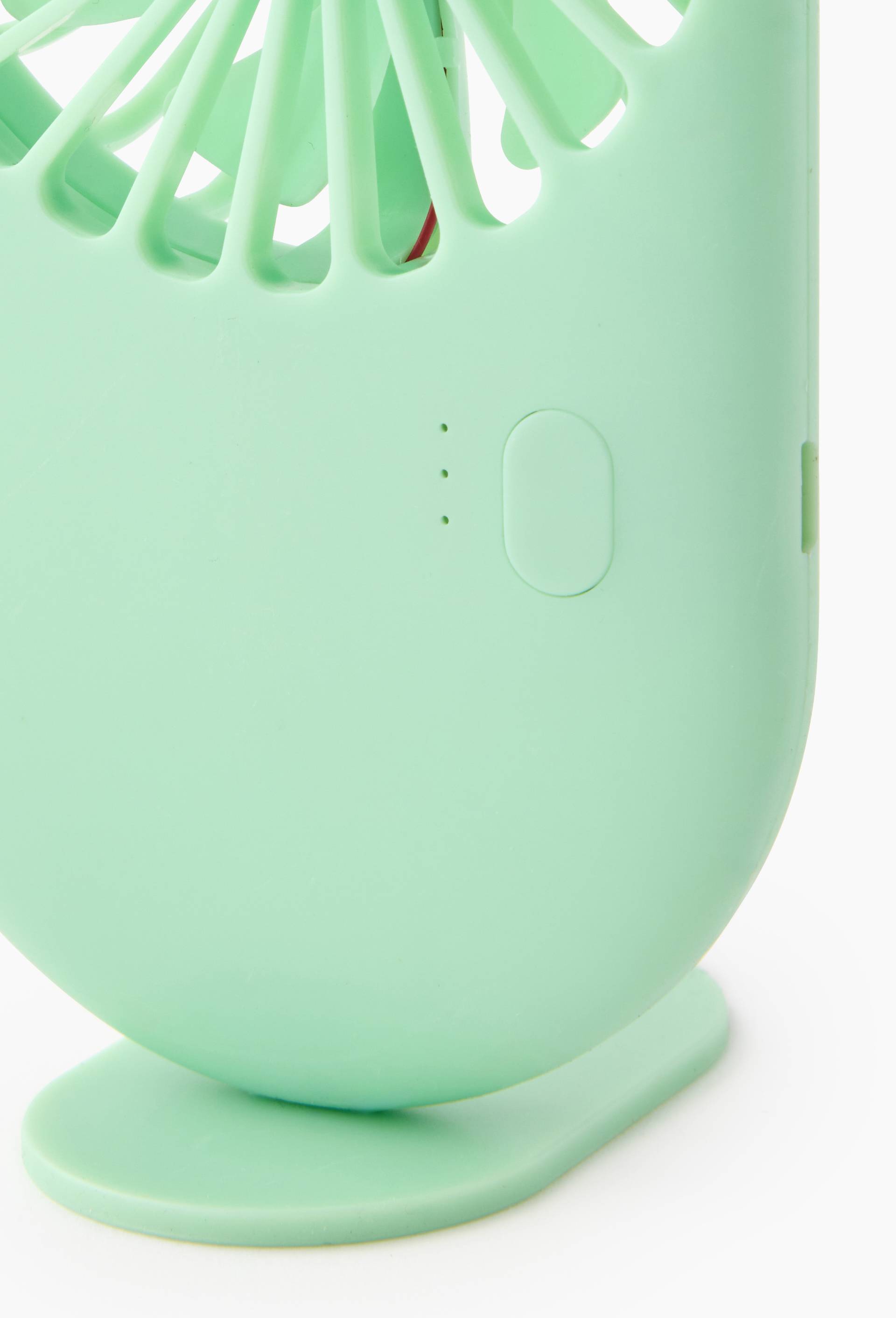 Mini ventilateur, forme fantaisie, 14cm, Bleu clair, large image number 1.0