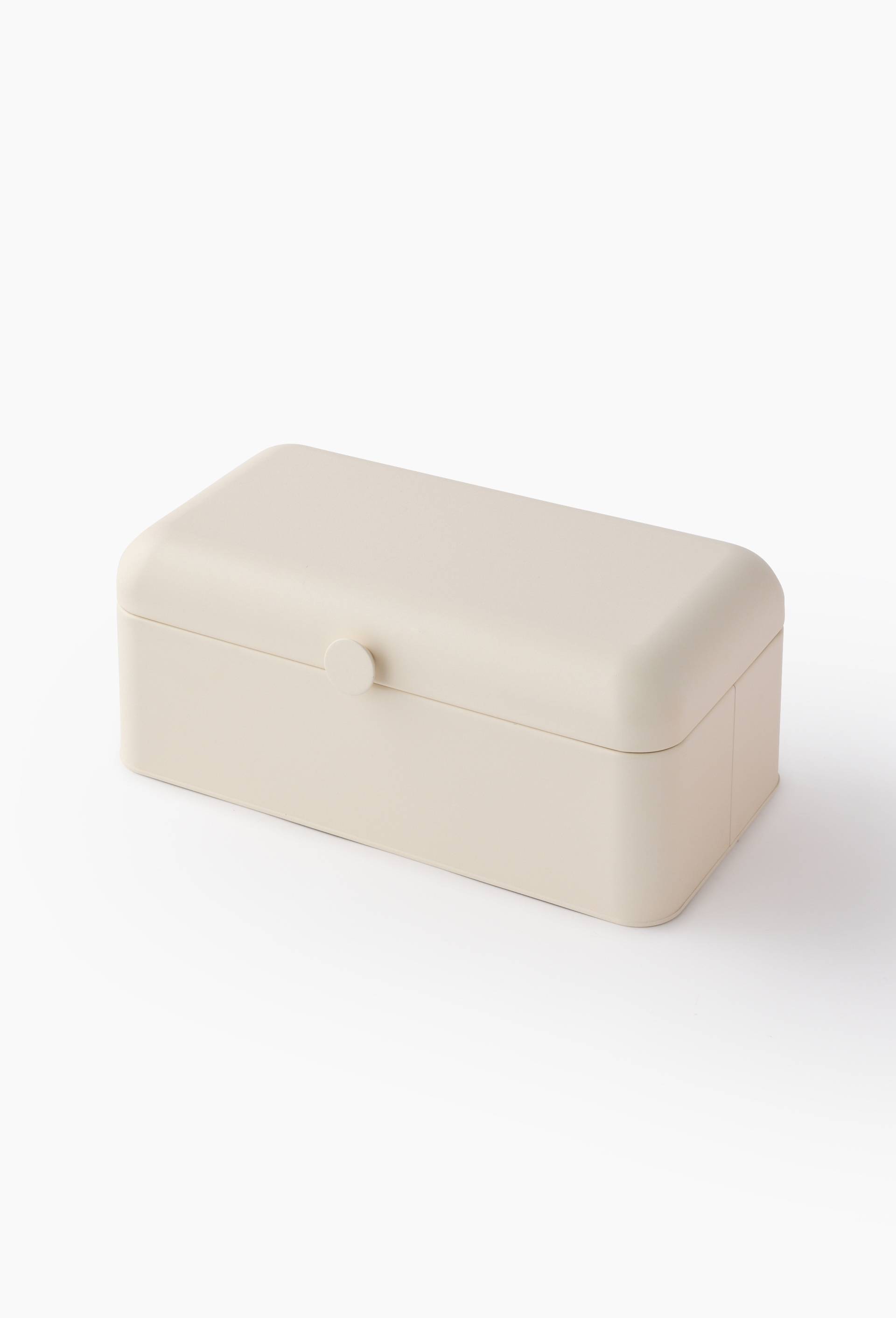 Boite avec bouton,  42.5x23x16.5cm, en fer, Rose, large image number 0