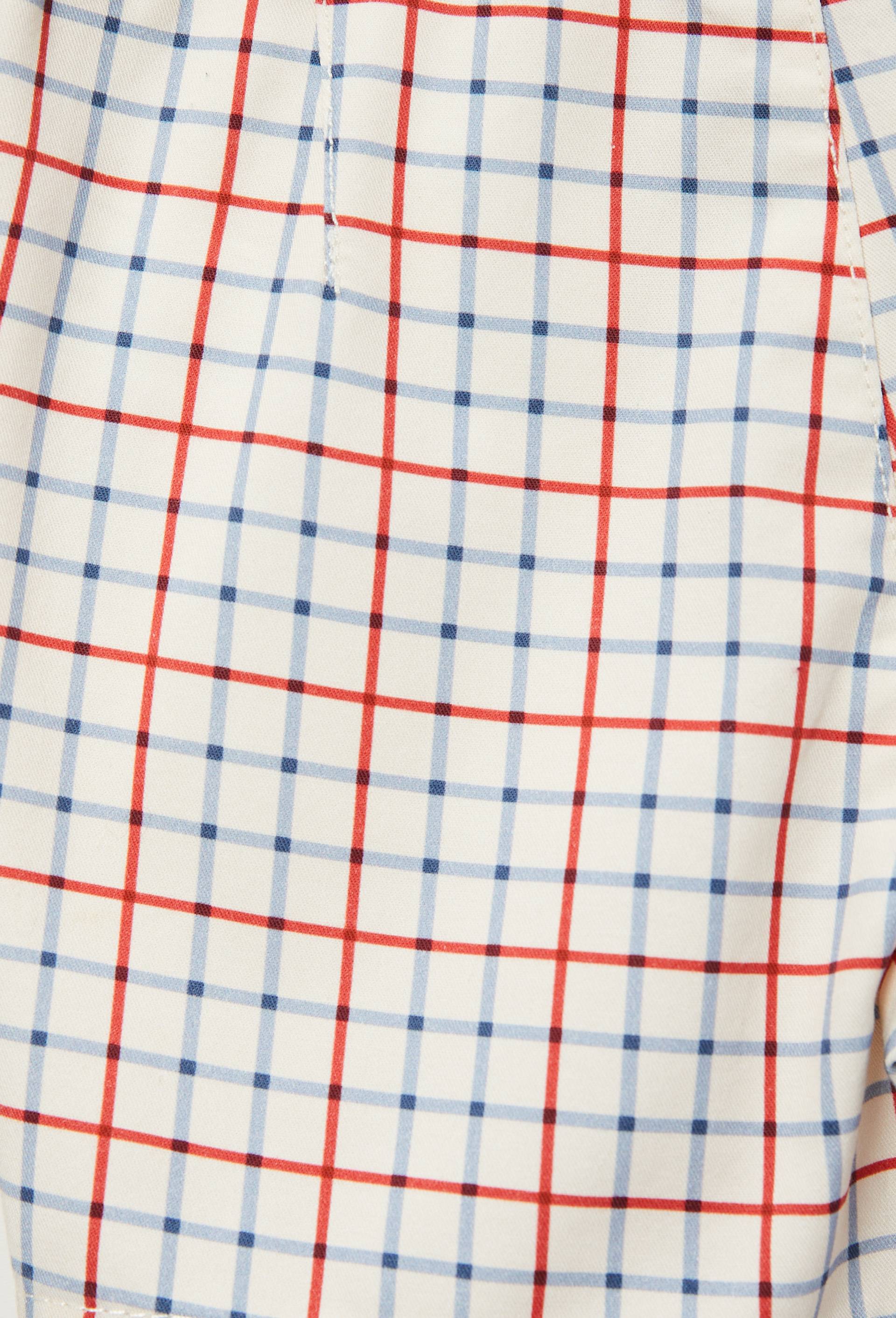 Bermuda &agrave; carreaux en coton, Beige clair, large image number 4