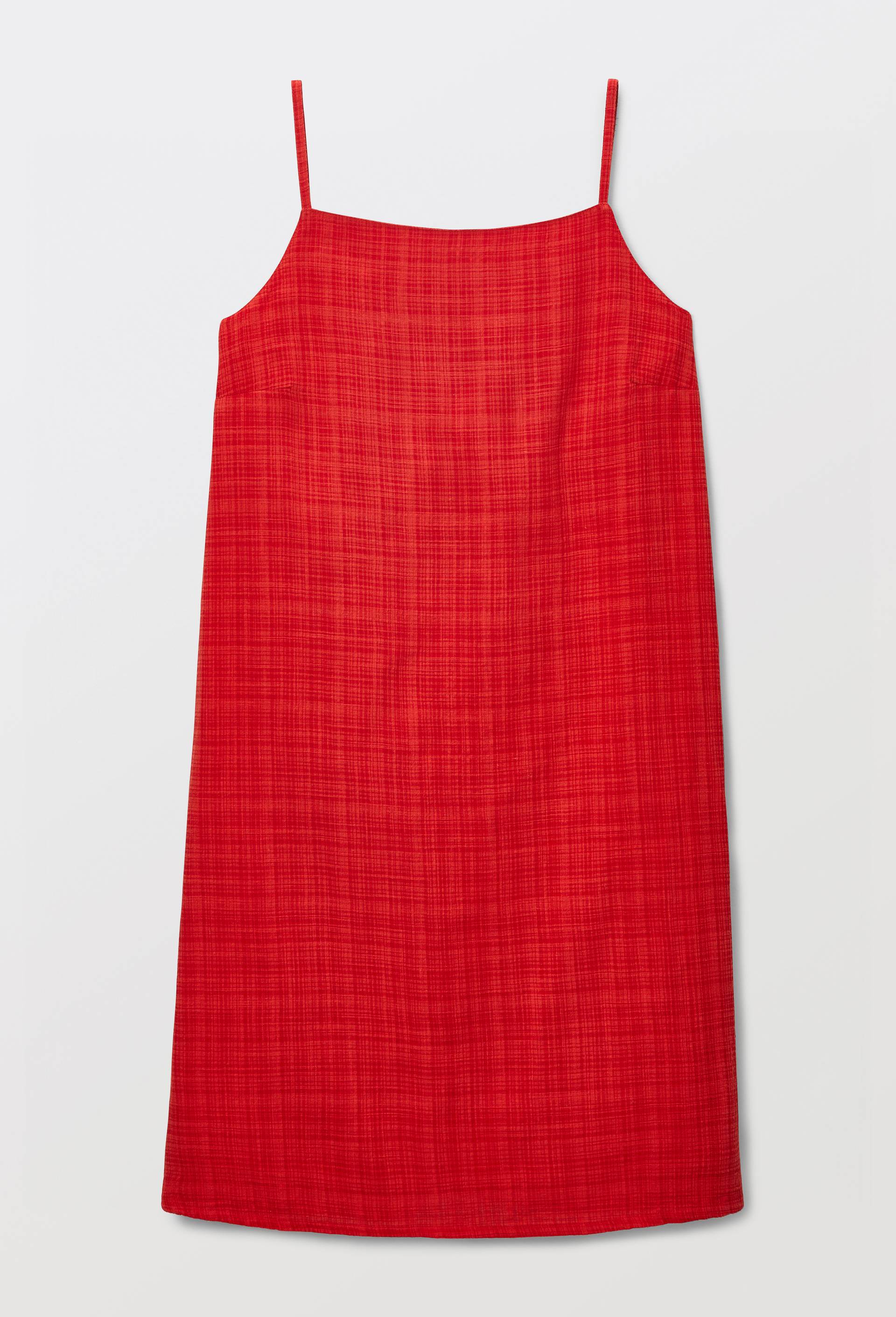 Robe de plage en coton BIO GOTS, Rouge, large image number 2