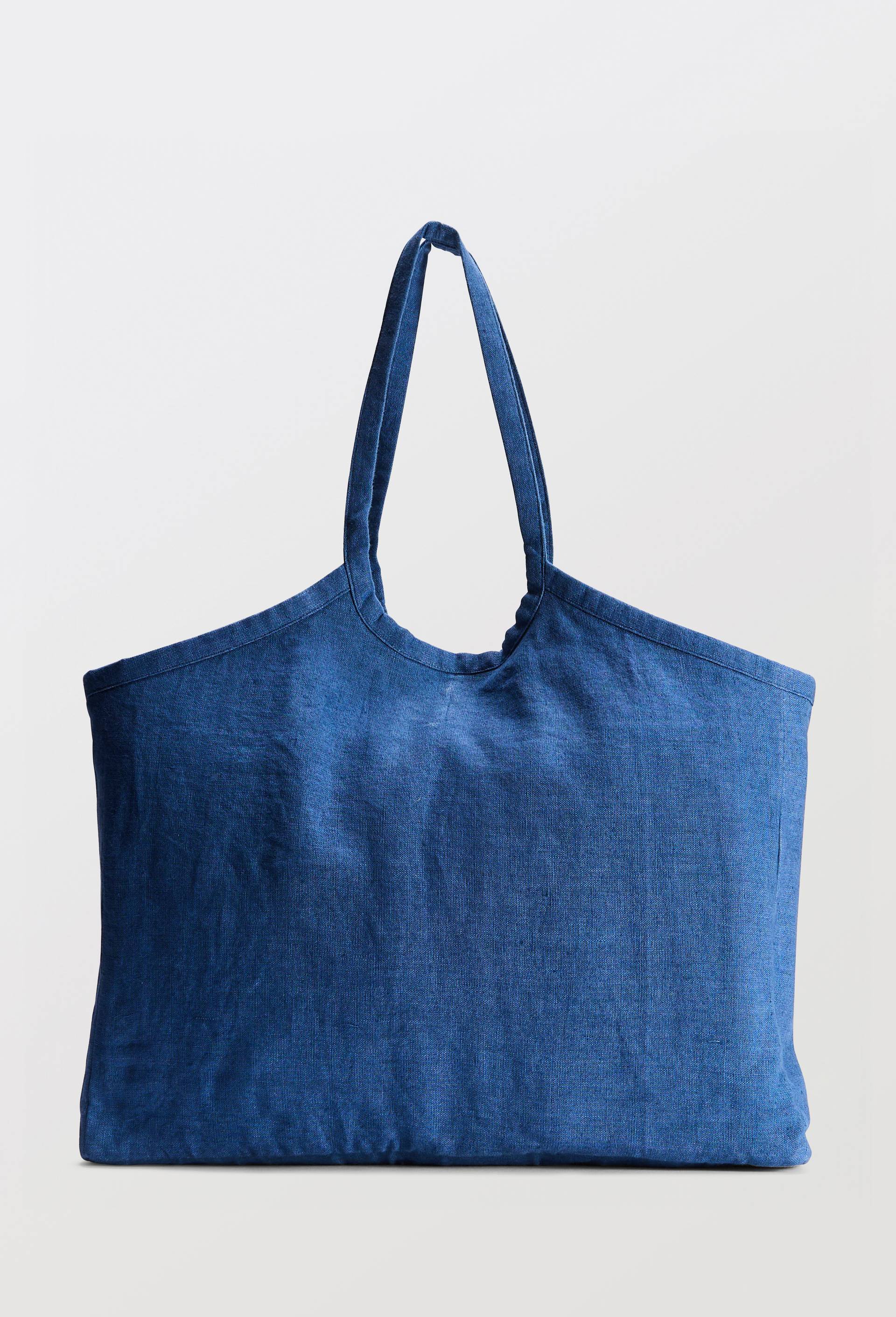 Cabas uni, Bleu, large image number 0